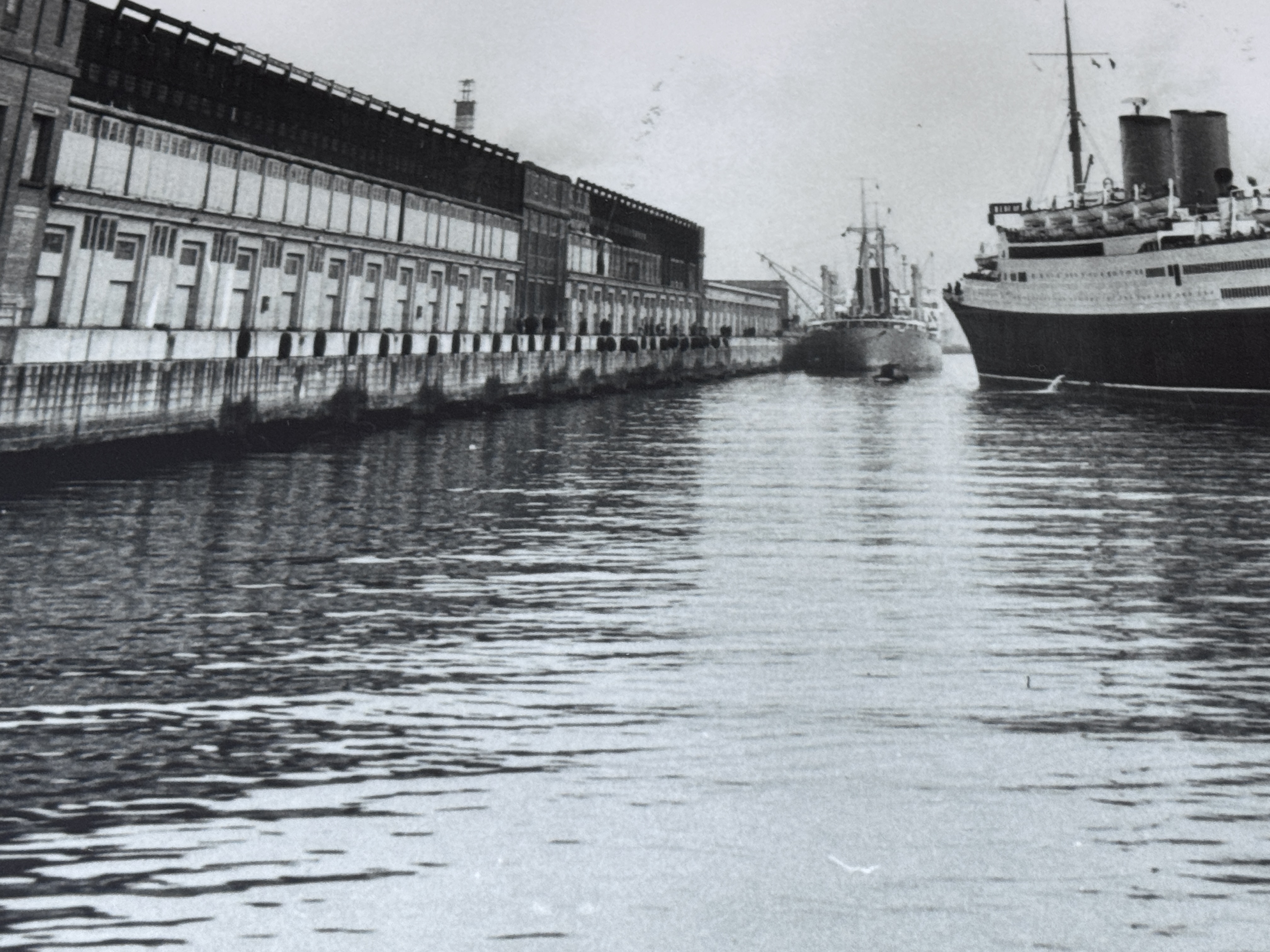 We're close to Pier 21, where a building went up in the 1920s.  It's still there.