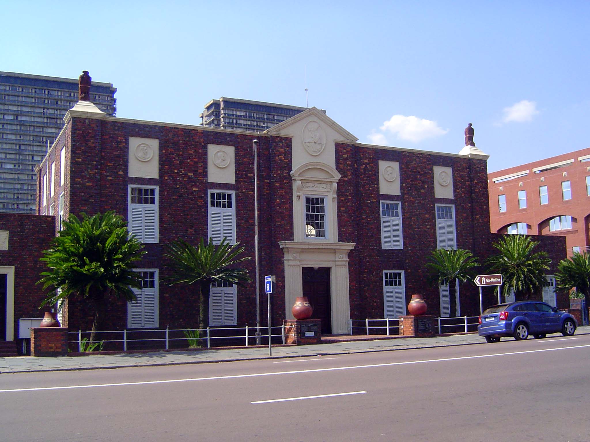 A block away, the old Pass Building, where blacks lined up to beg permission for the hated documents used to control their movement.