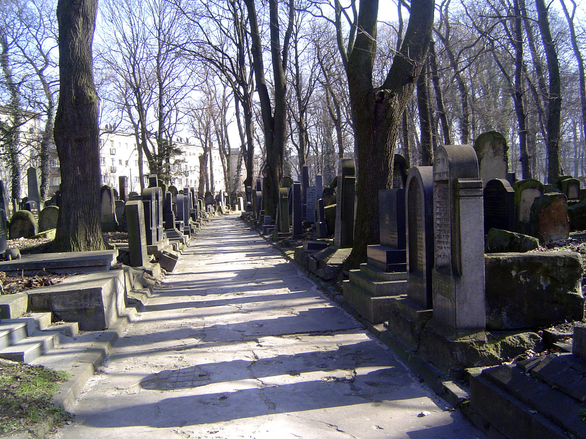 You're right: it's the Jewish cemetery.