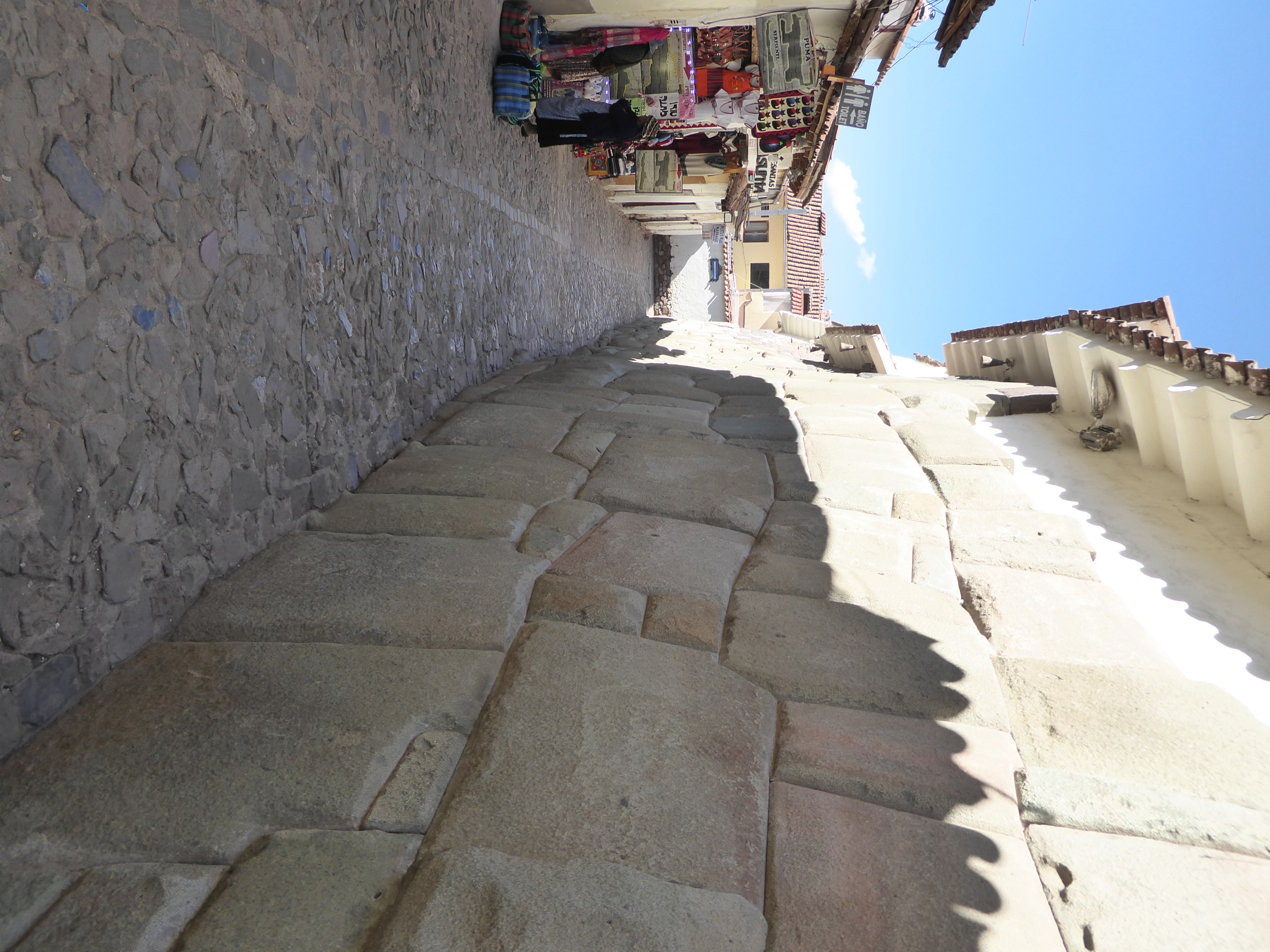 And look down the street, pretty much ignored.