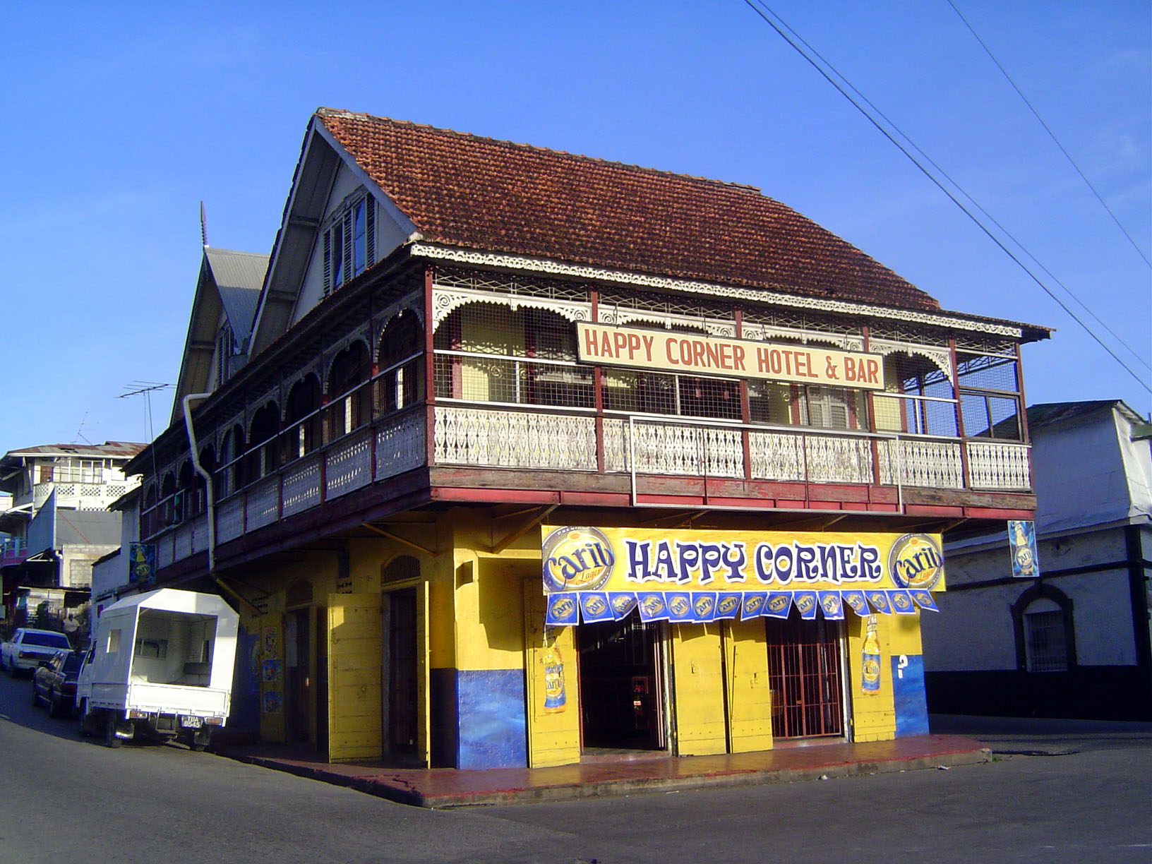 Hotel in downtown San Fernando.