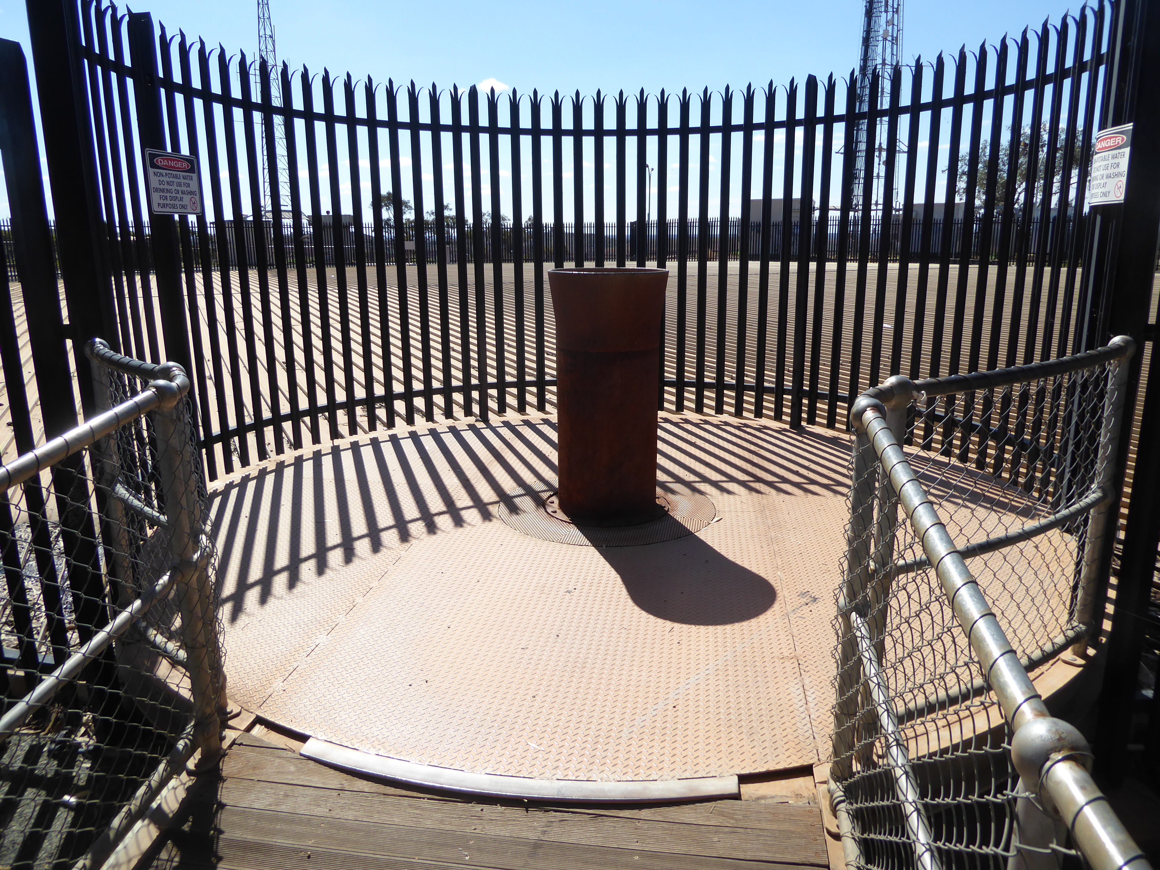 The Mount Charlotte Reservoir is plank-roofed.
