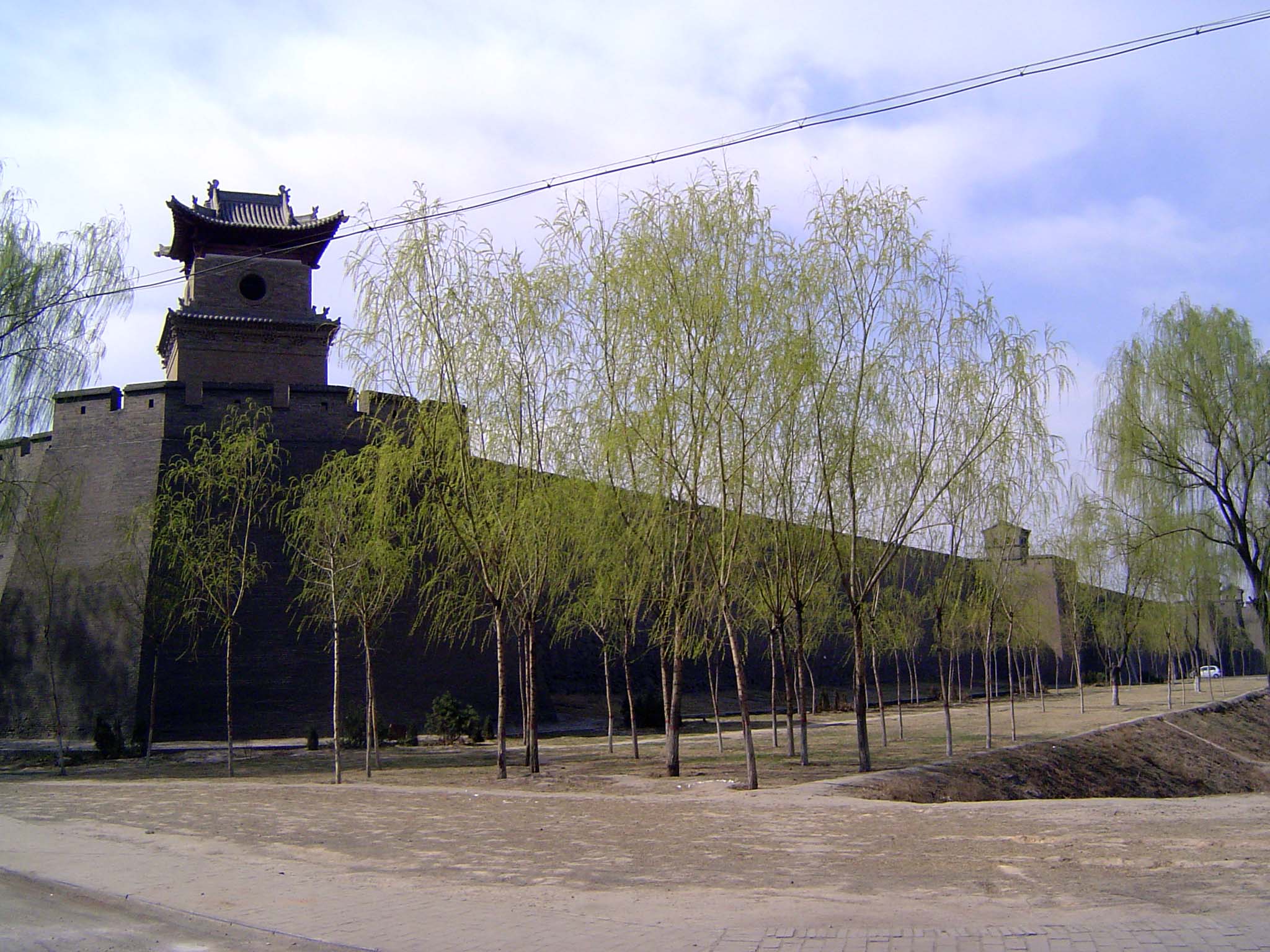 The southeast corner and Kui Xing Tower.