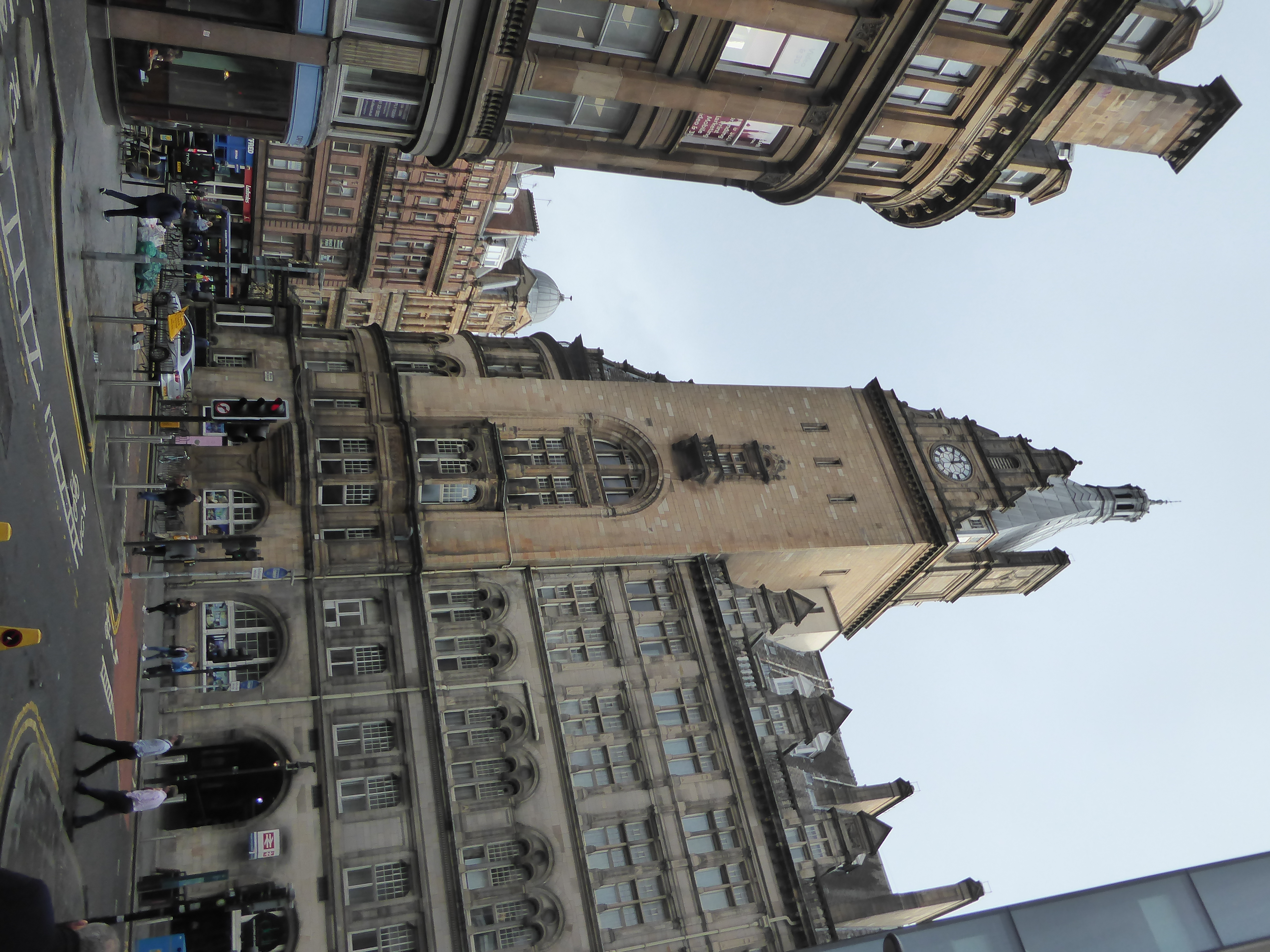 The architect was Robert Rowand Anderson. Why he chose a Swedish style tower is a little mystery, but maybe you can sort it out if you stay