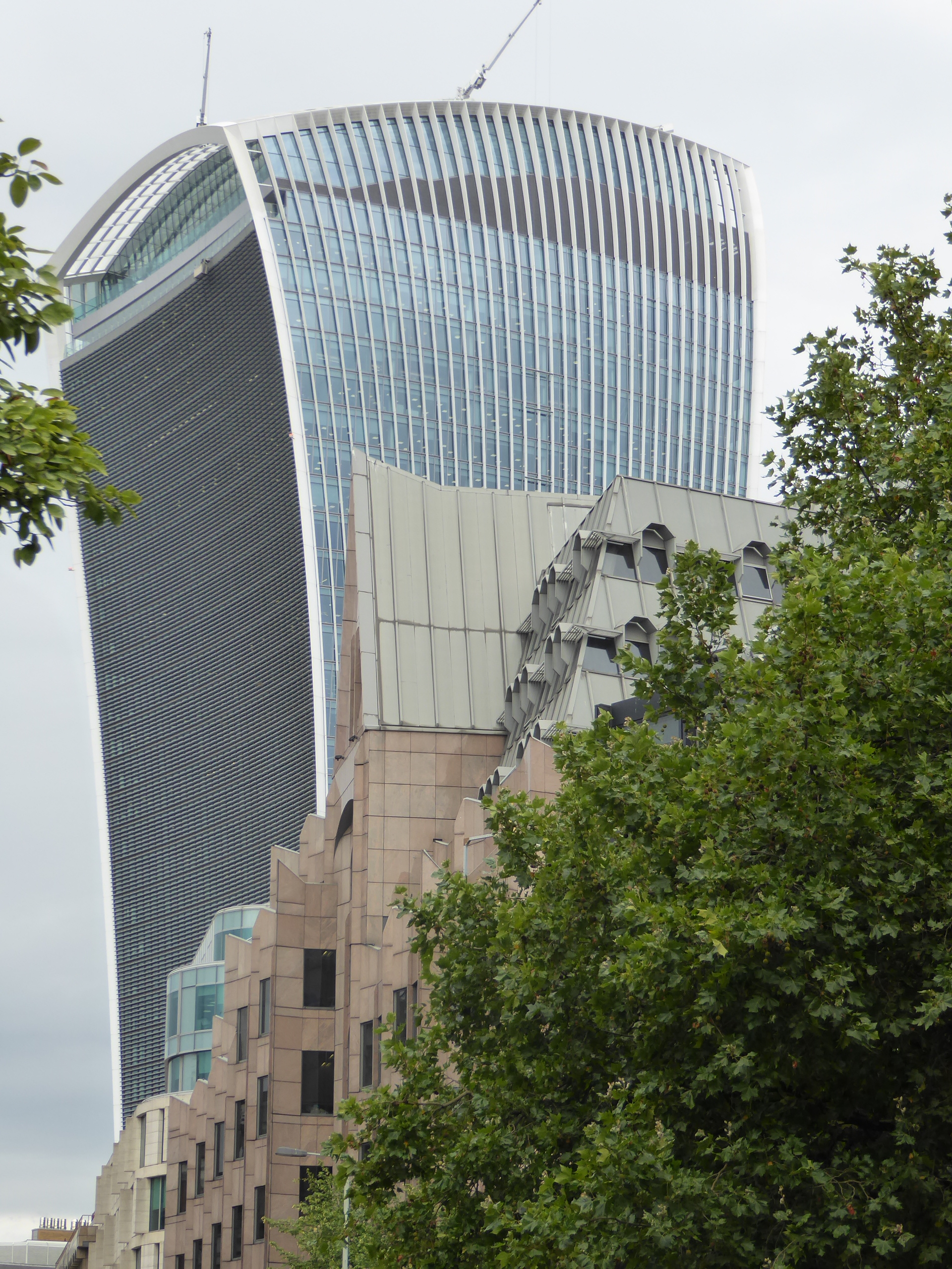 Can you hear me now? The Walkie-talkie, at 20 Fenchurch, was completed in 2014 to a design by Rafael Vinoly. In 2015 it won the not-so-covet