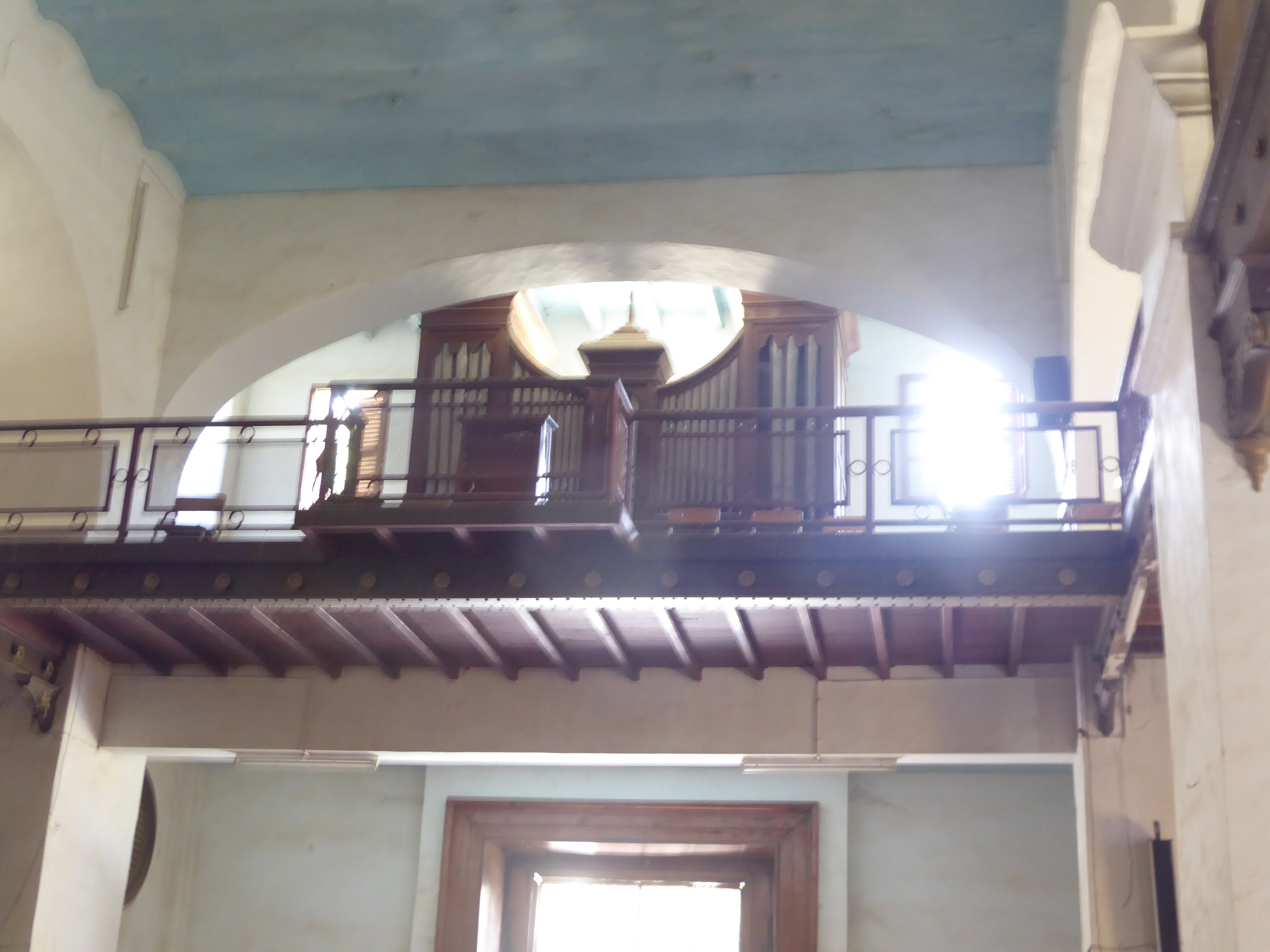 Organ loft.