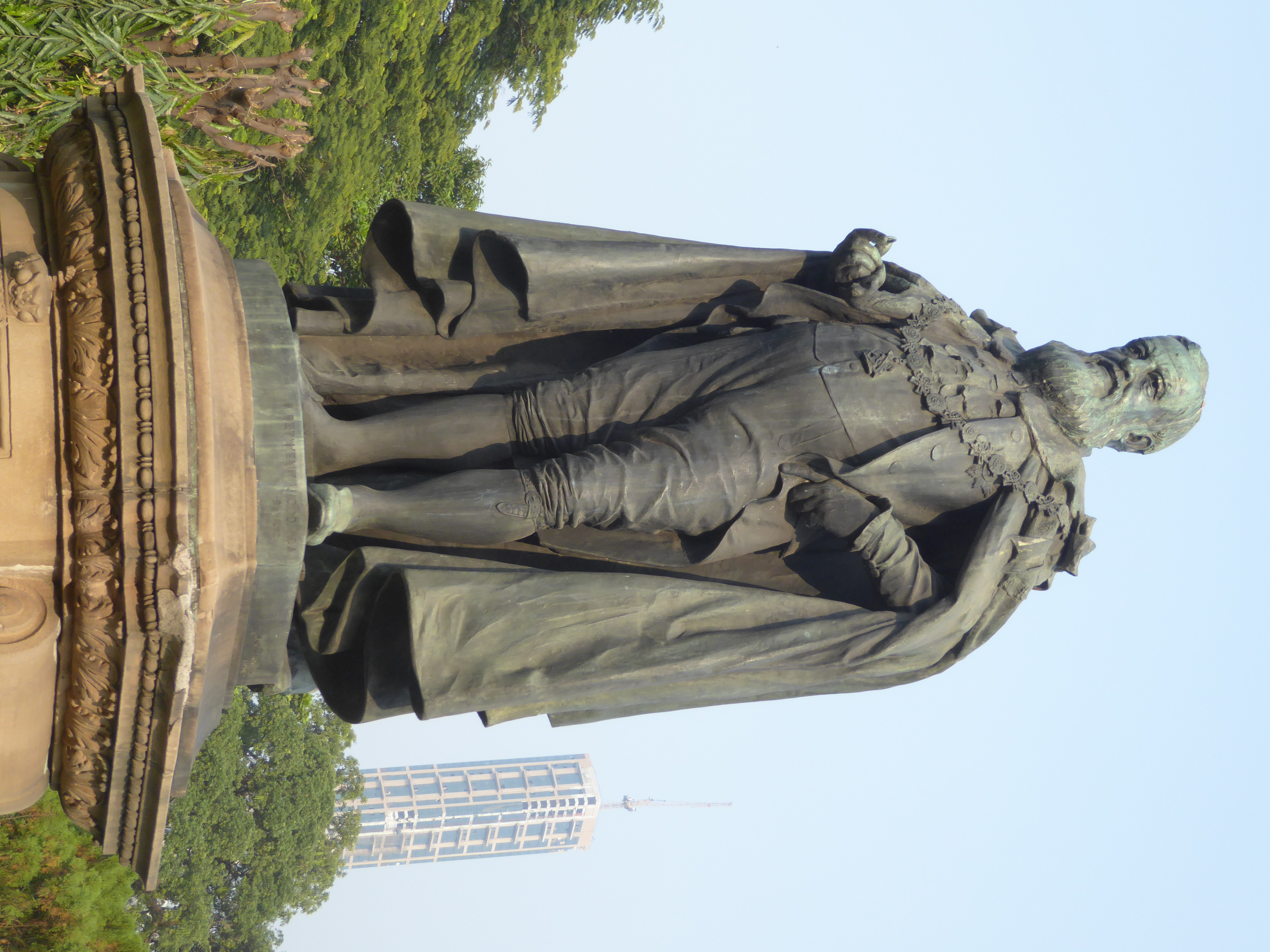Bentinck is joined by this statue of George Robinson, alias the Earl of Ripon and viceroy in the 1880s. Popular in India, he was hated by th