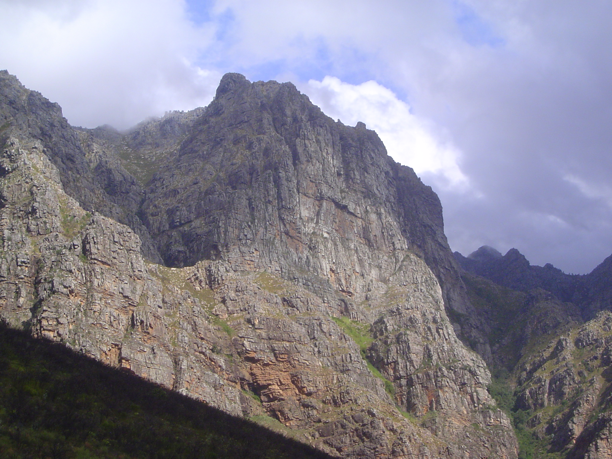 Mountains hardly get more rugged than these.