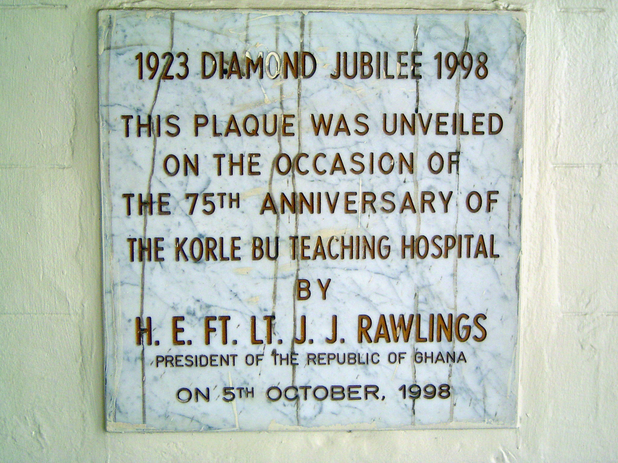 The hospital is still a source of pride.
