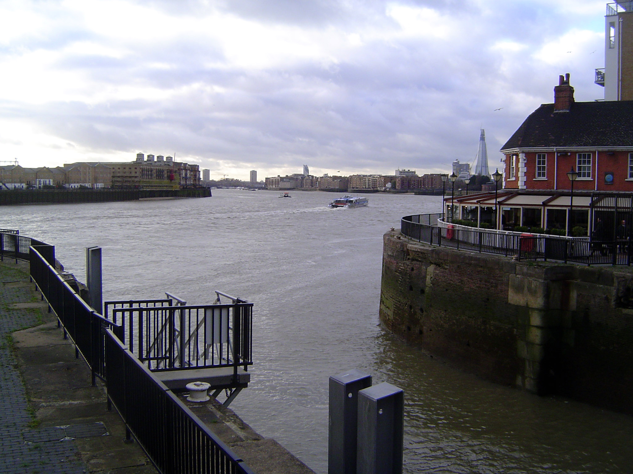 We now arrive at the fourth basin, Limehouse.