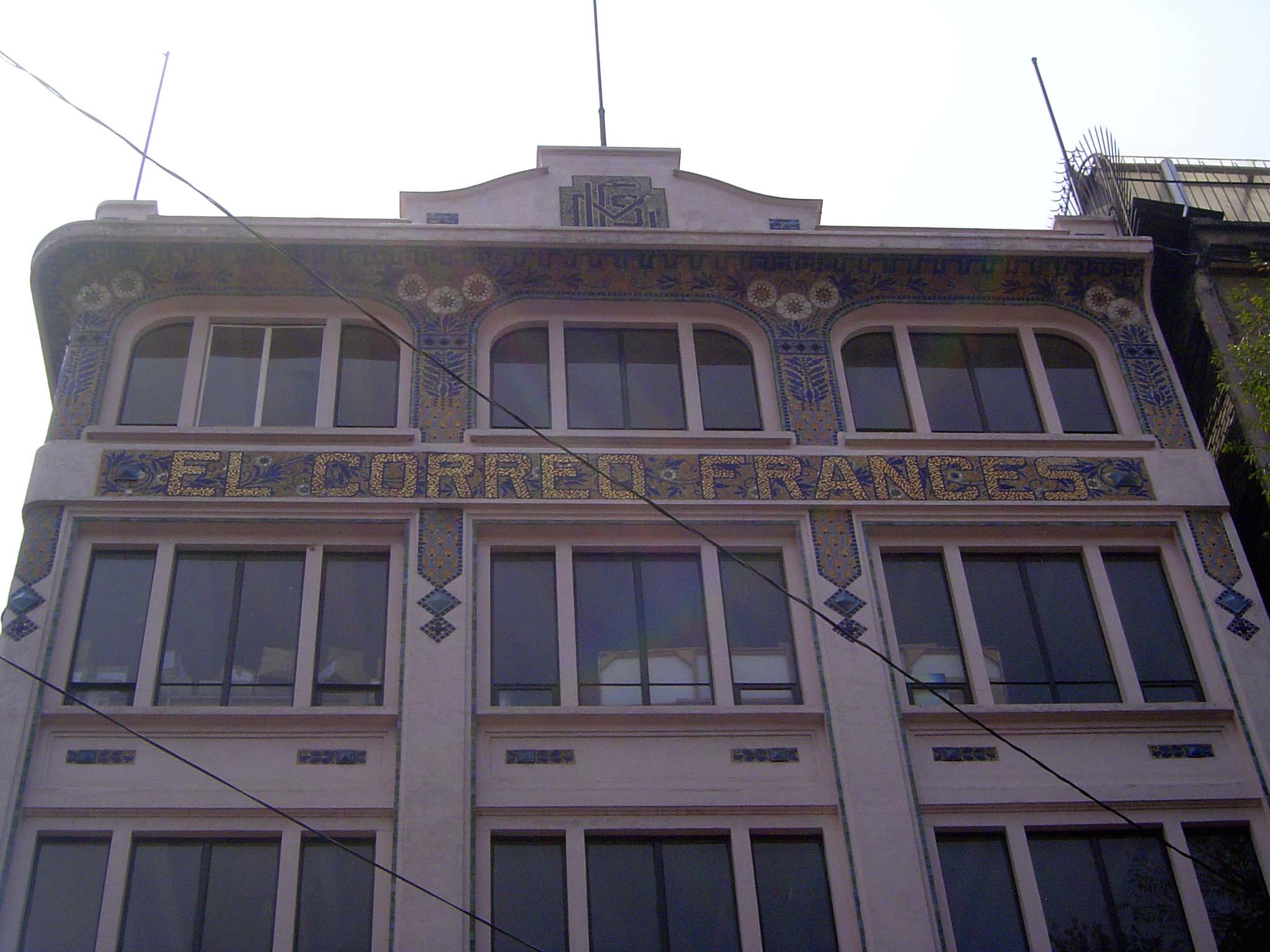 A late touch of Art Nouveau by the architect Paul Dubois in 1929.