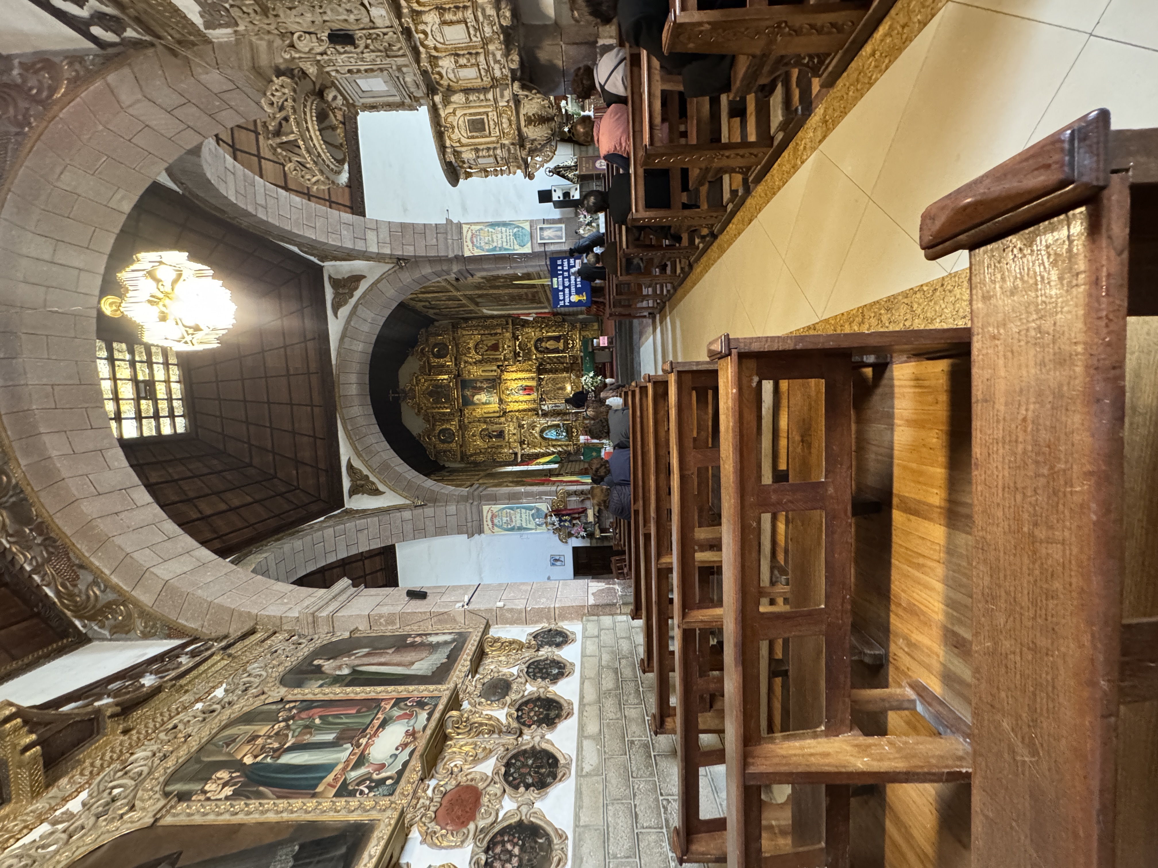 Here's the nave.