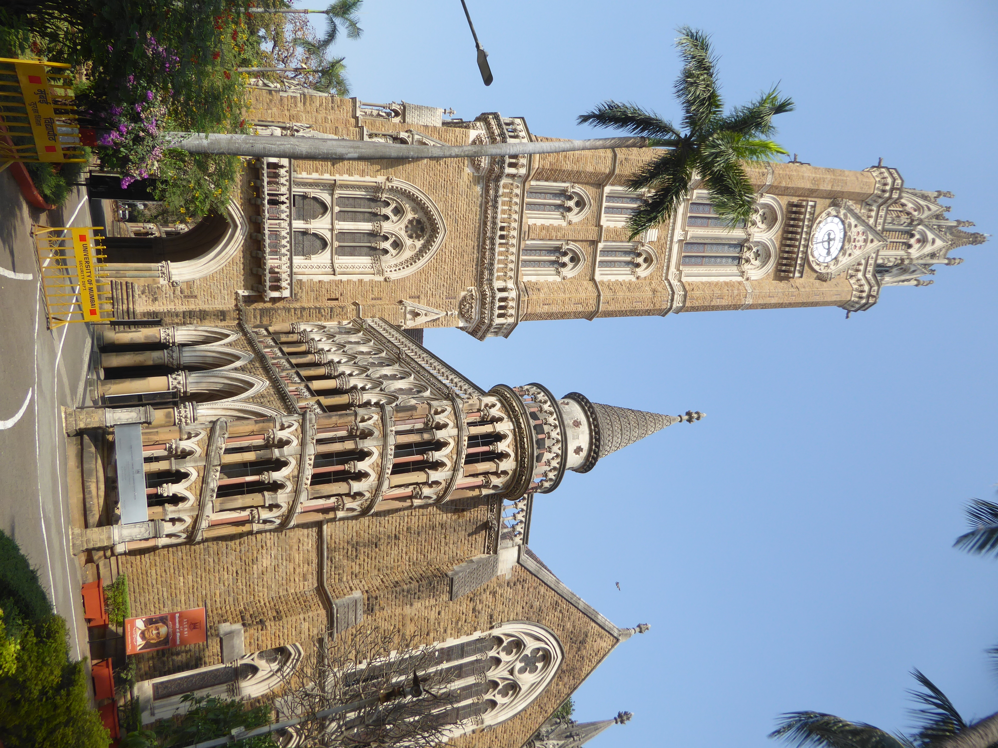 The architect was no less than George Gilbert Scott, working with funds provided in the 1870s by the founder of the Bombay Stock Exchange on