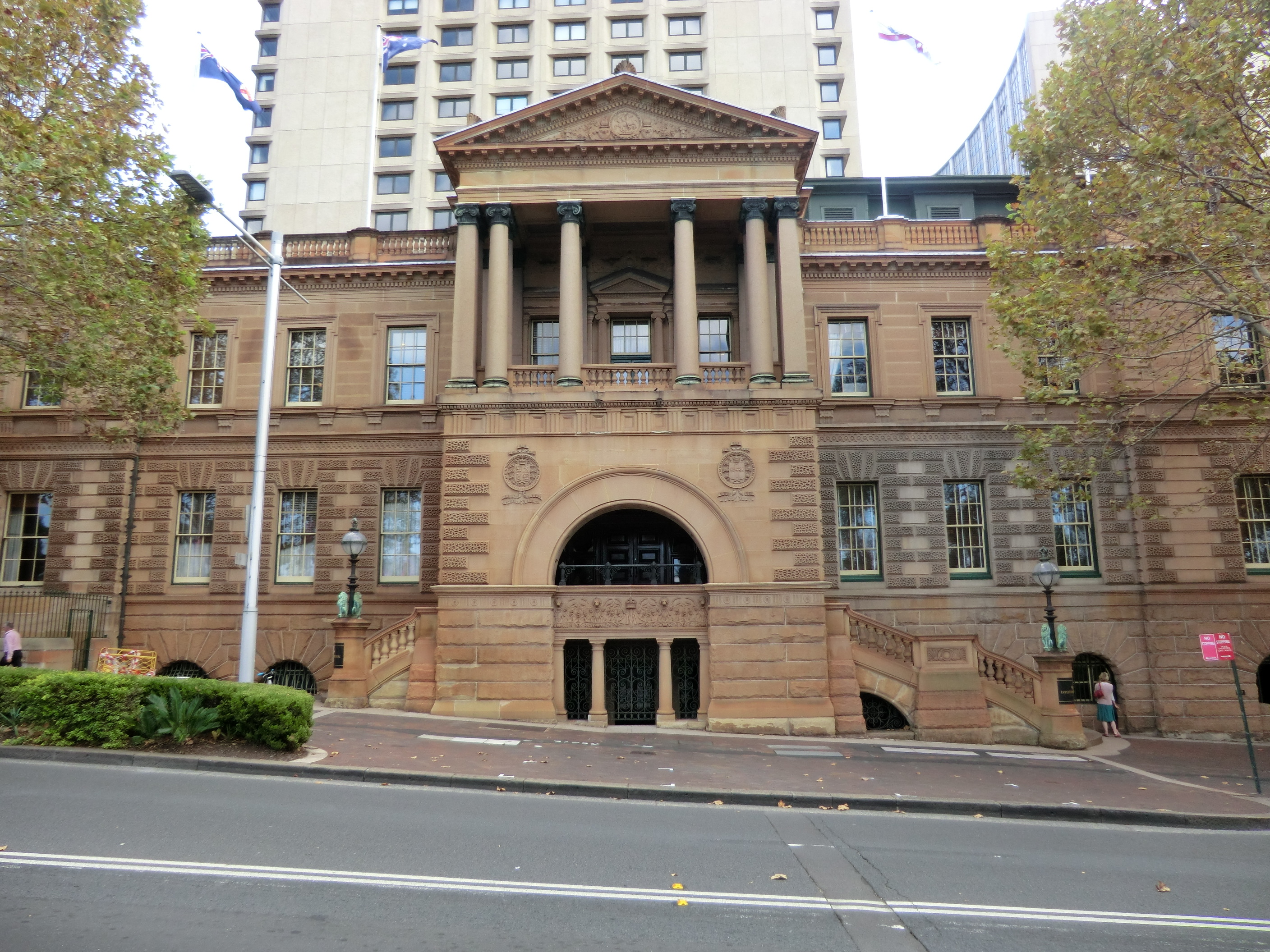 Another conversion. Designed by the same Walter Liberty Vernon who did the railroad station, this was the Treasury Building and also housed