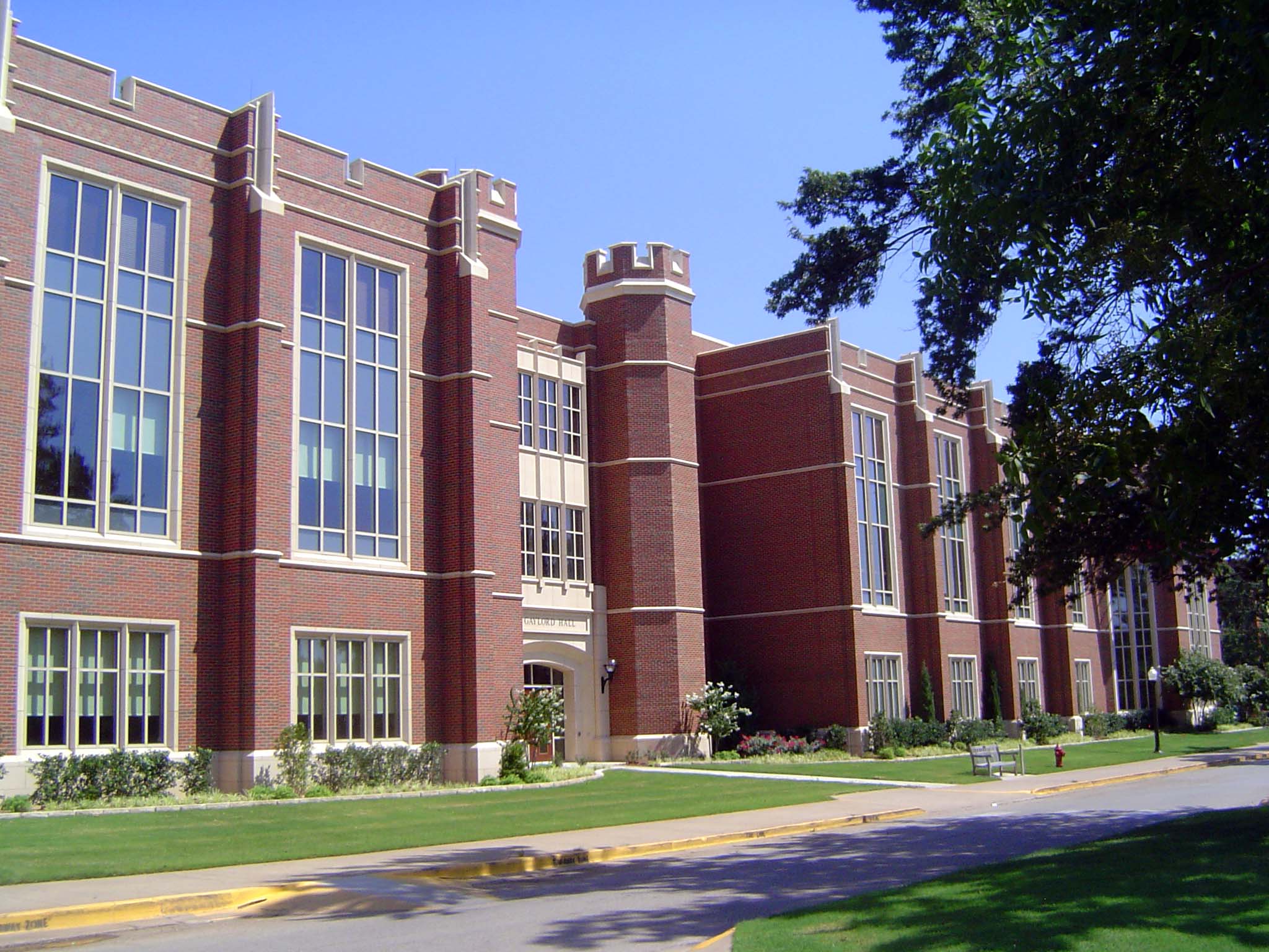 In 2008, the journalism building got a new building designed for soldiers who fight with crossbows and boiling oil.
