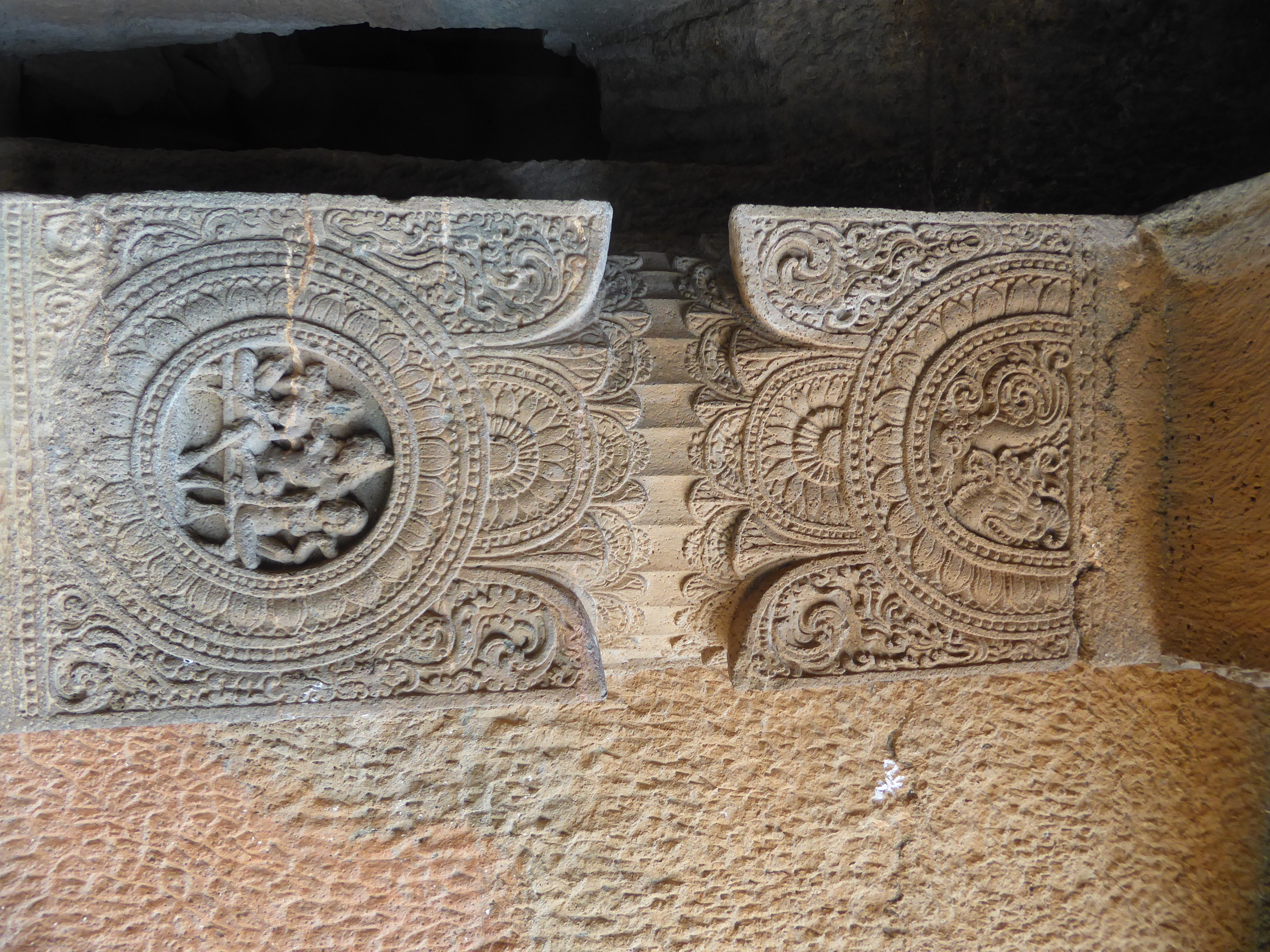 Still with 24 and looking at a pilaster. Hey, if this is the ascetic life, maybe monasteries aren't so bad.