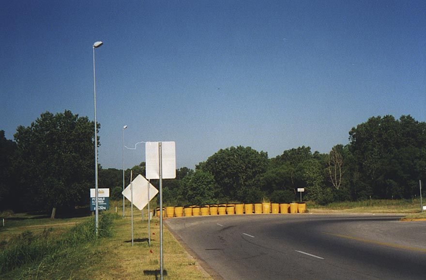 New fields to conquer? You bet. Lindsey Street ended here, with traffic turning right to the power center and, a mile to the north, Sooner M