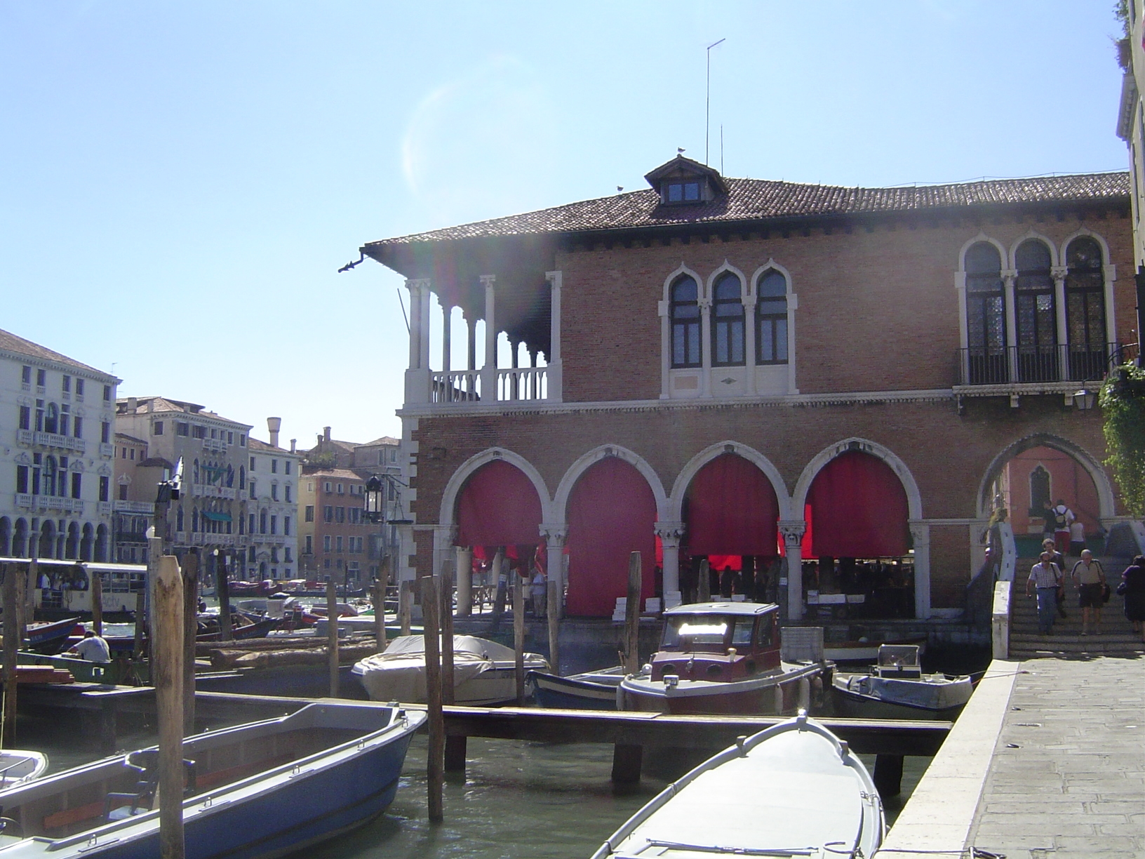 No better place to start than at the same fish market visible from the Ca' D'oro.