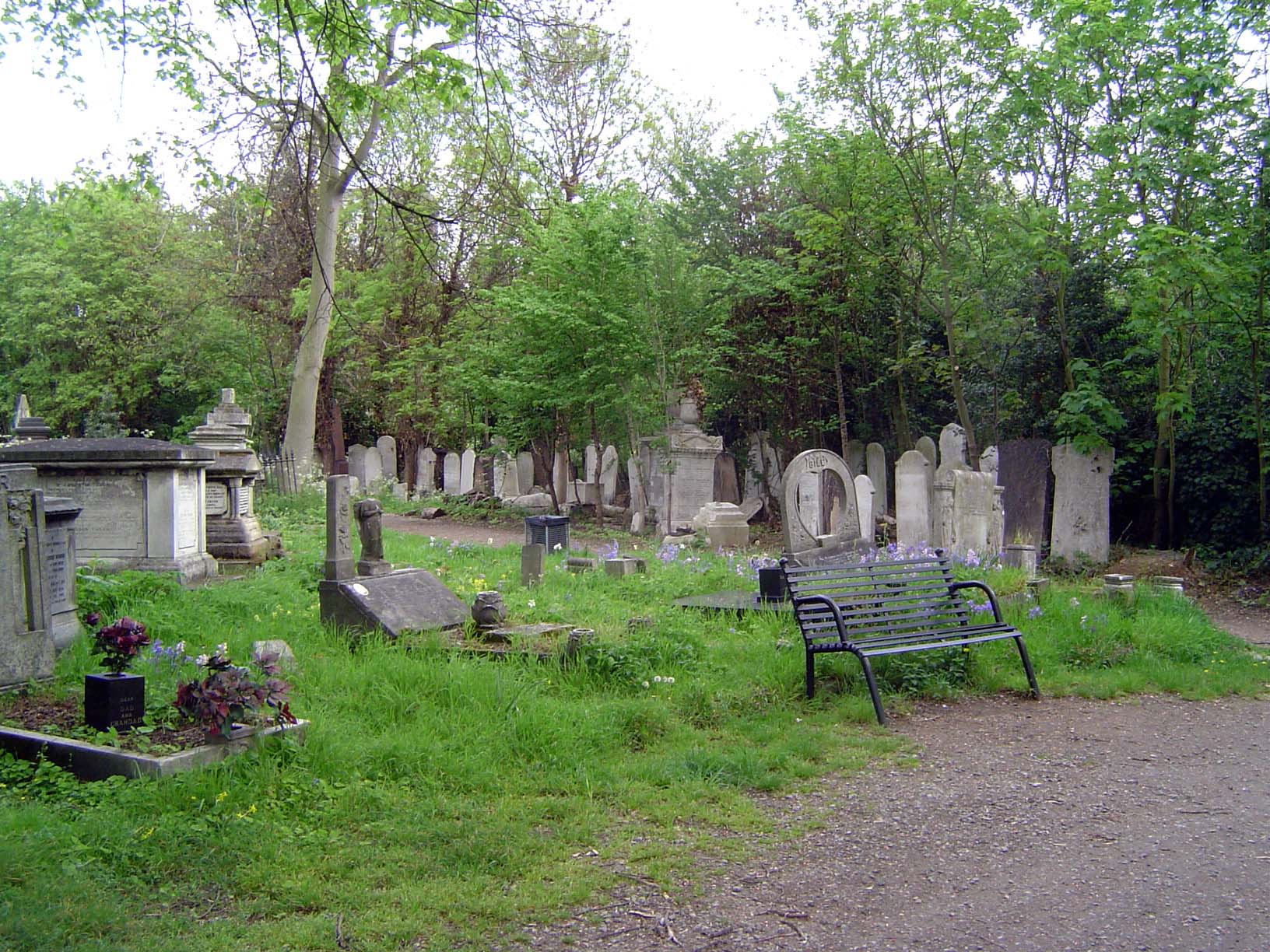 Tower Hamlets Cemetery Park.