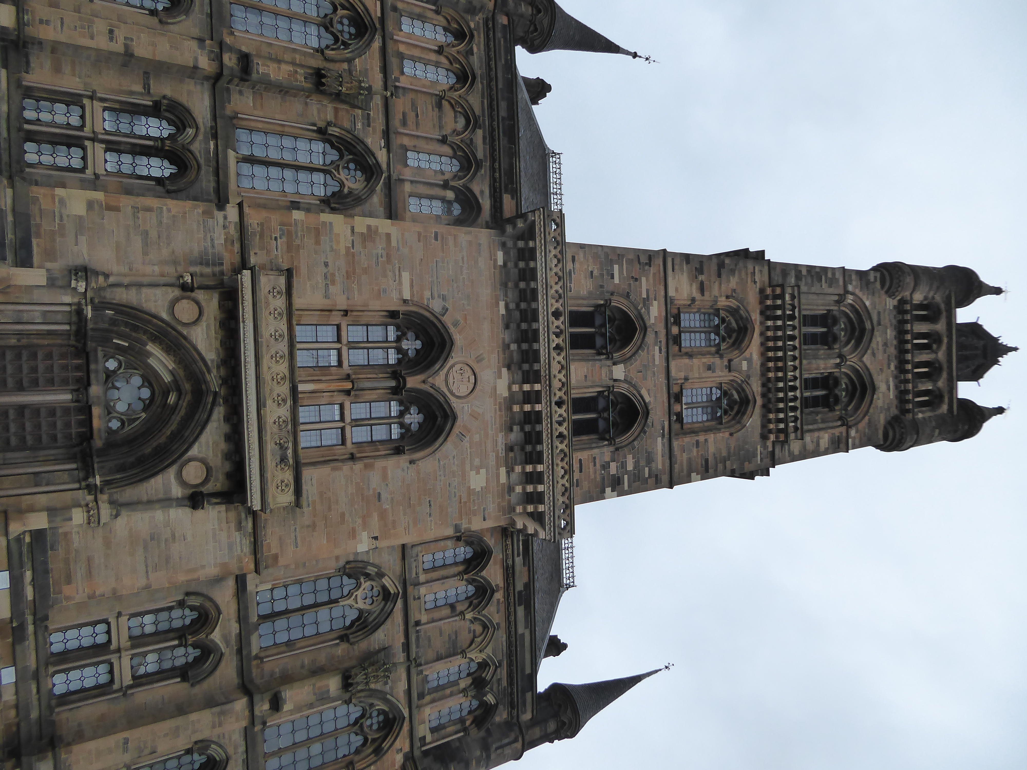 The University had formerly been at the city center, not far from the Glasgow Cross. Its campus there was purchased by the North British rai