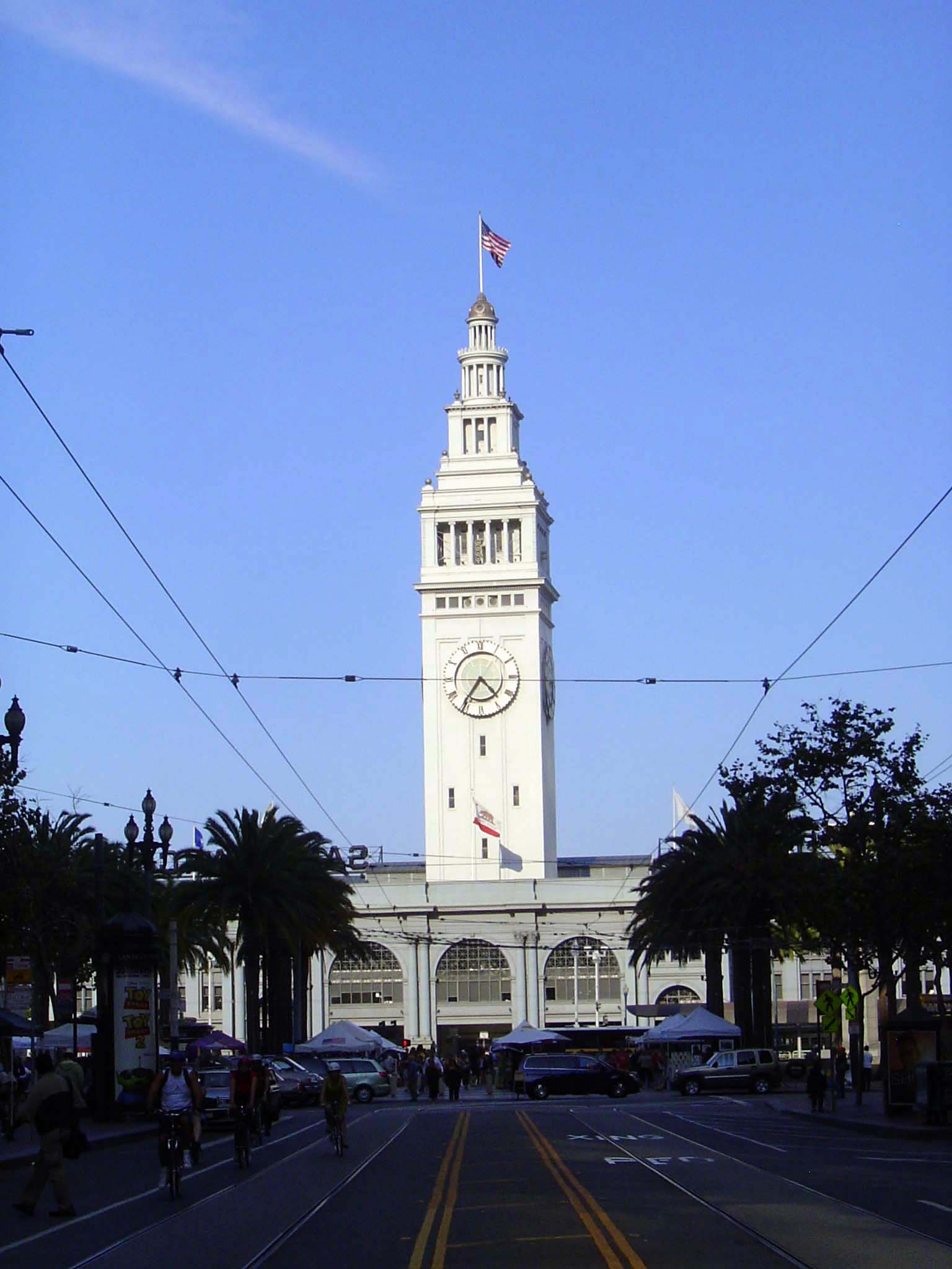 Here, inside the Ferry Building at the toe of Market Street, was the most fabulous map in the state: a plaster model of California laid flat