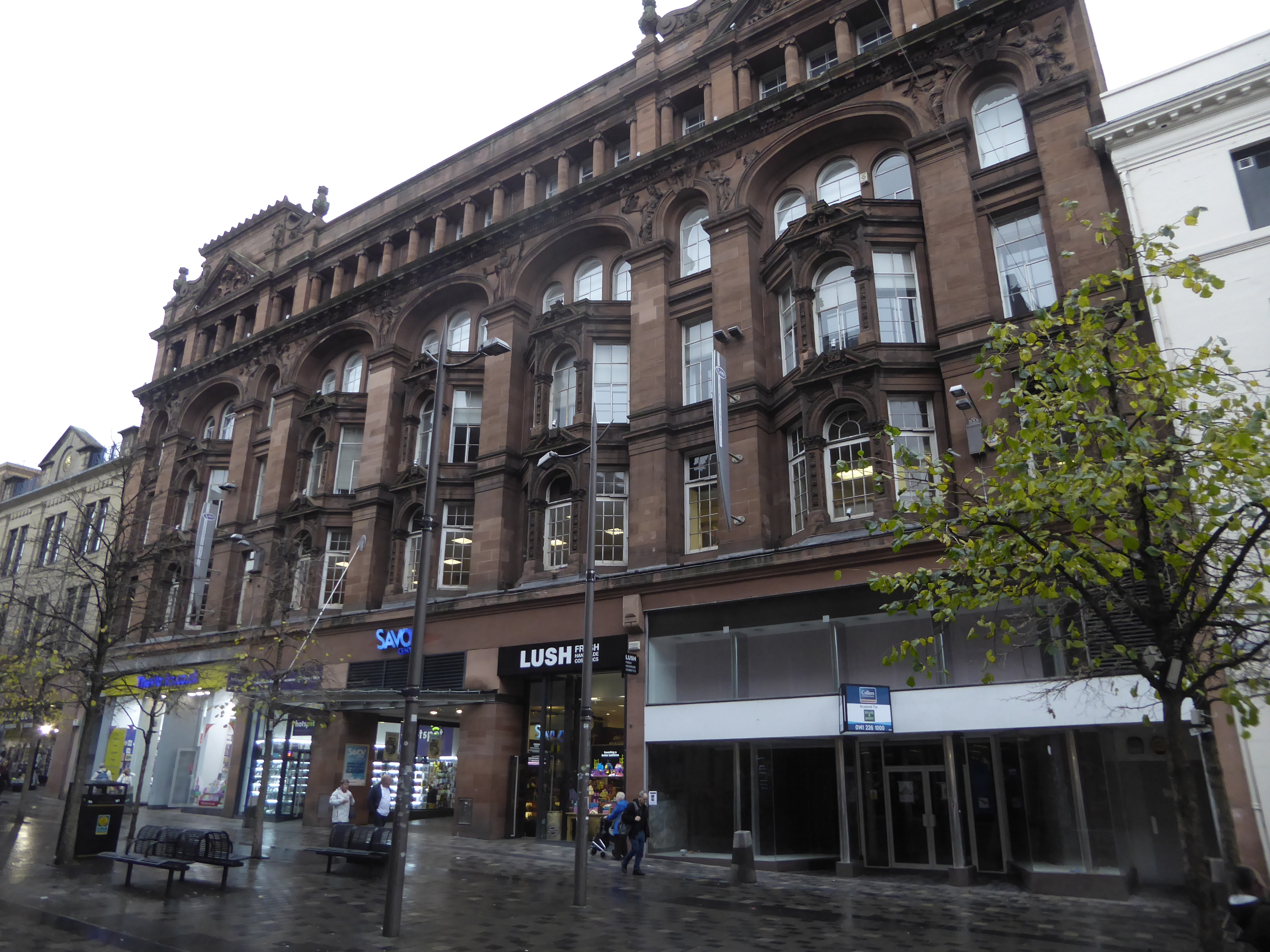 Remember the Barclay brothers? Here, five blocks north of their Mercantile Chambers, is their warehouse built in the 1890s for Cumming & Smi
