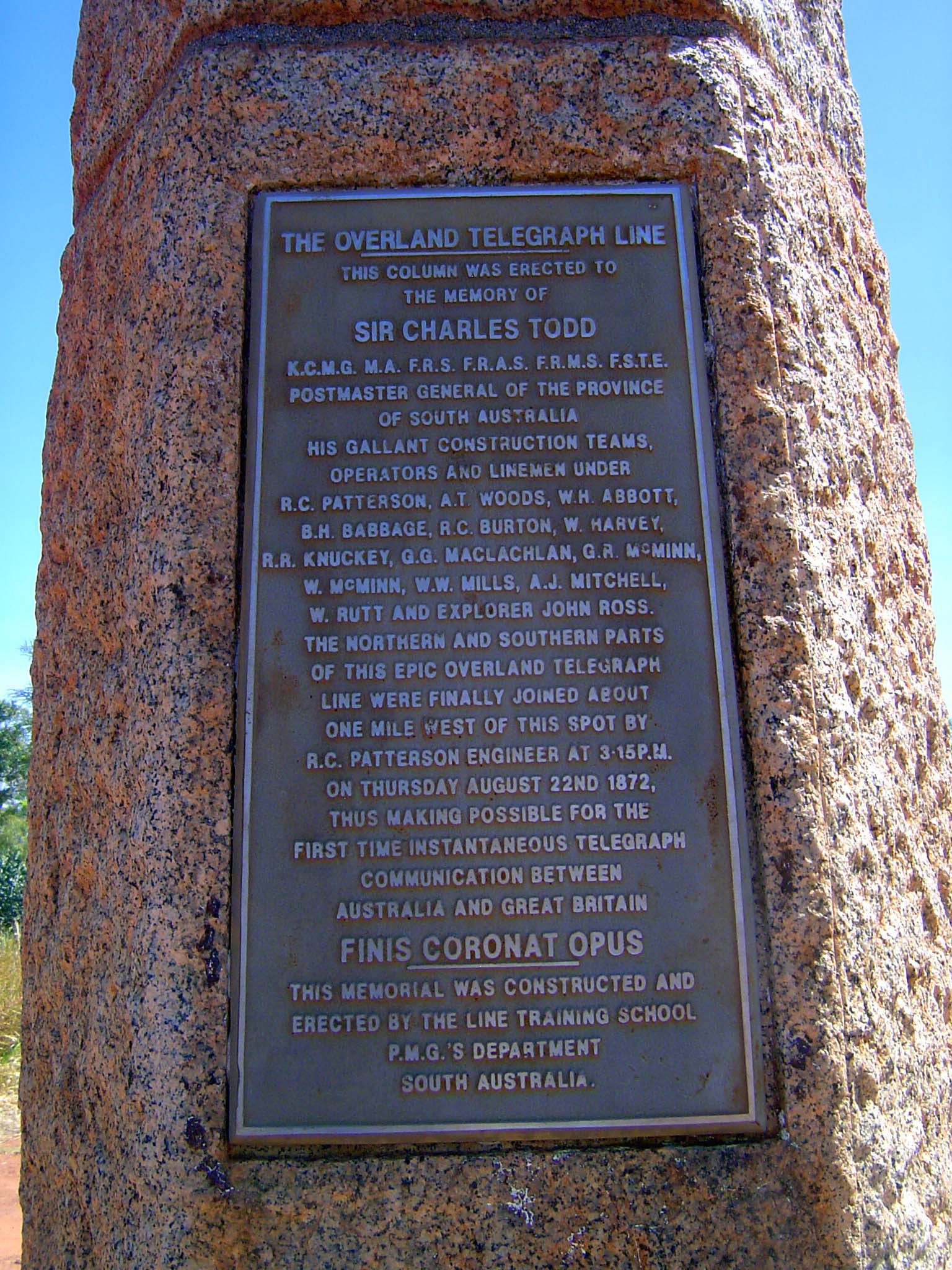 Inscription.