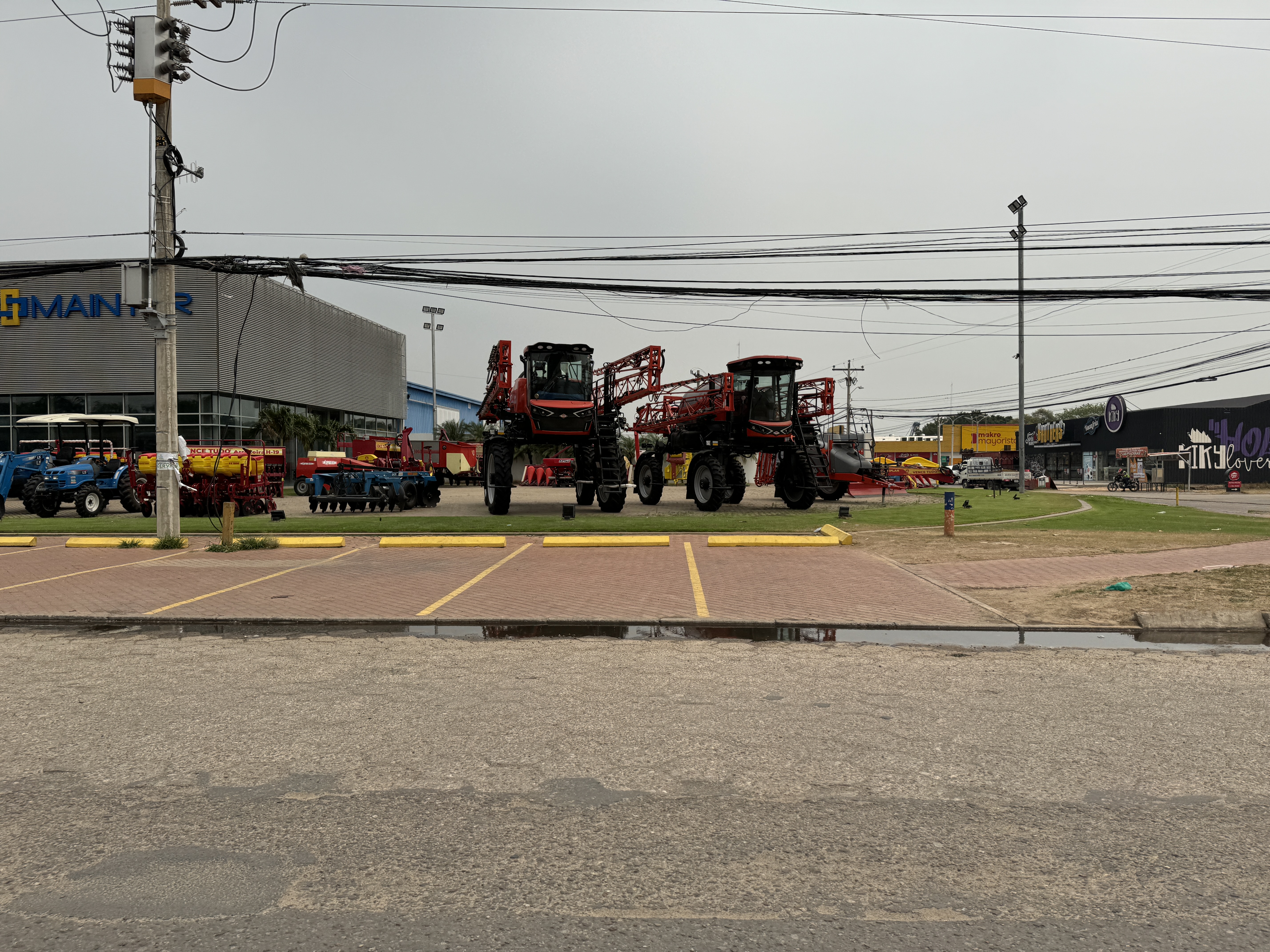 Think agribusiness, like the Brazilian Amazon.