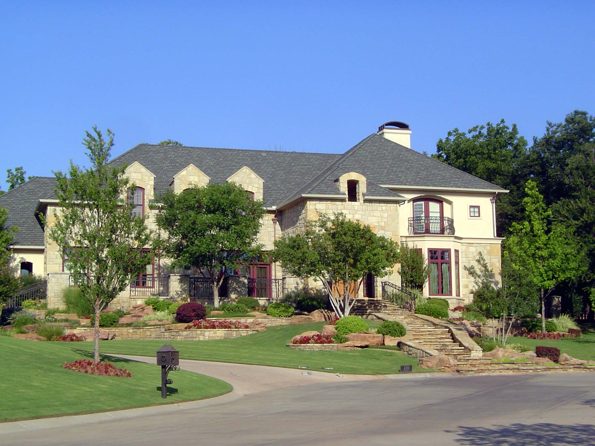 The same house a few years later.