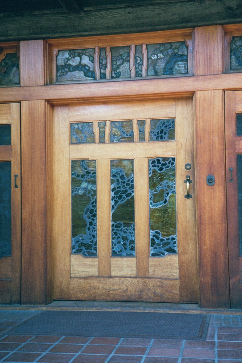 The famed Gamble House was commissioned by David Gamble of Procter and Gamble. In search of California sunshine in his later years, he commi
