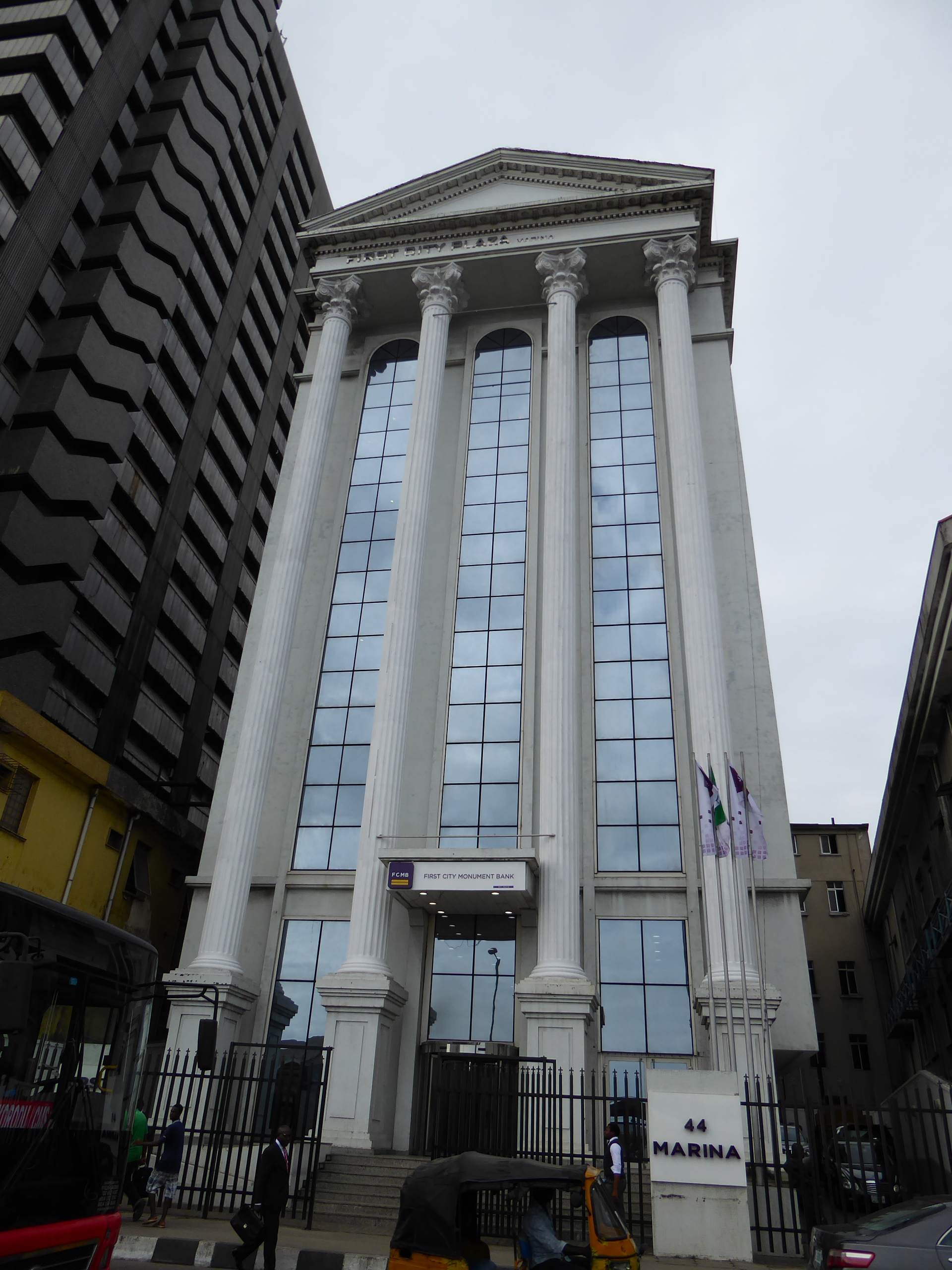 Traditional designs retain their appeal for some. There's no truth to the rumor that the columns are surplused drill pipe.