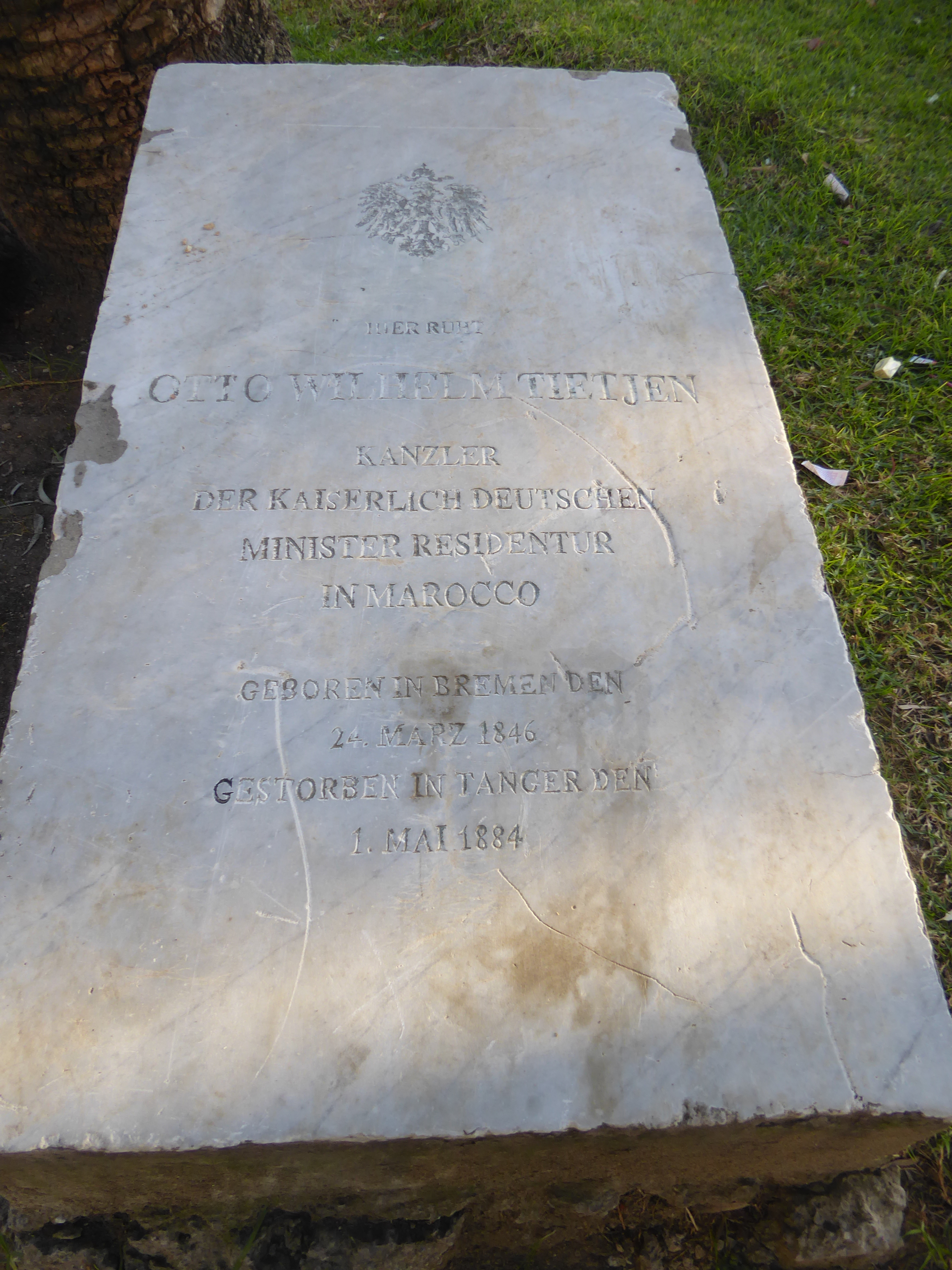 A German resident minister; it was a later visit of the kaiser to Tangier that prompted the European powers to make Tangier an international