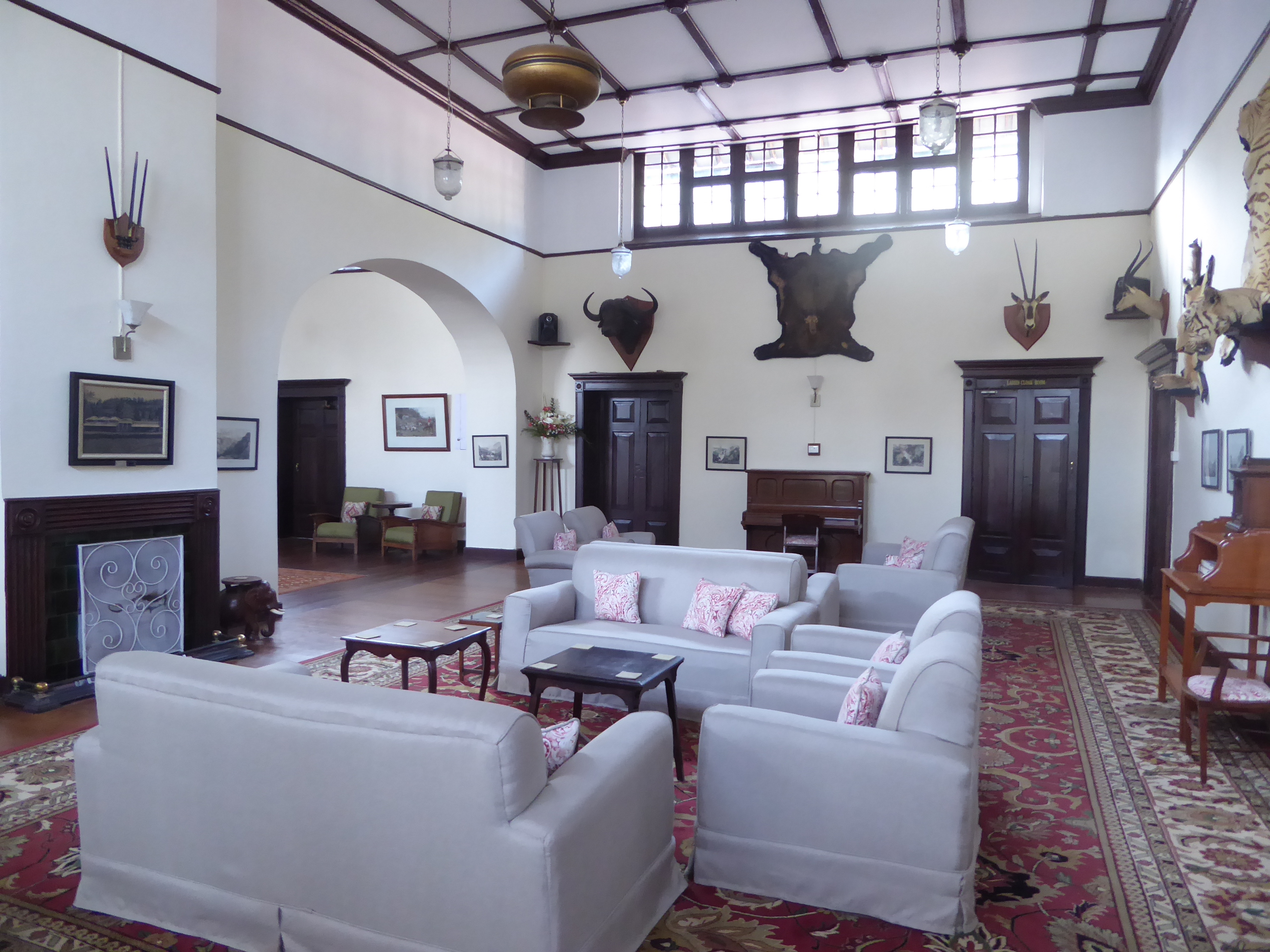 None of the club's 700 members are present, but Ooty is highly seasonal. Most of the members own bungalows in town and come by the club in t