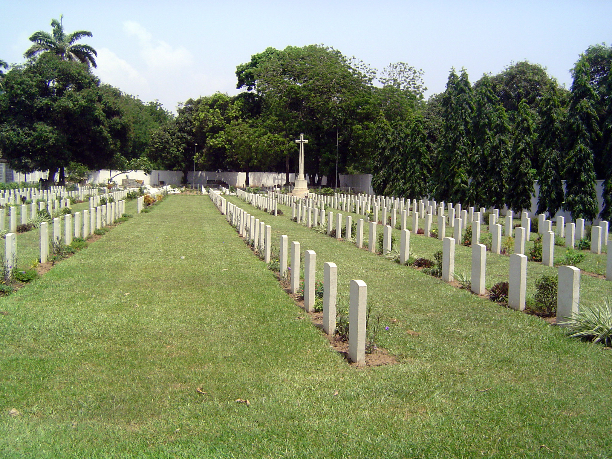As ever, a Commonwealth War Graves cemetery is well kept-up.