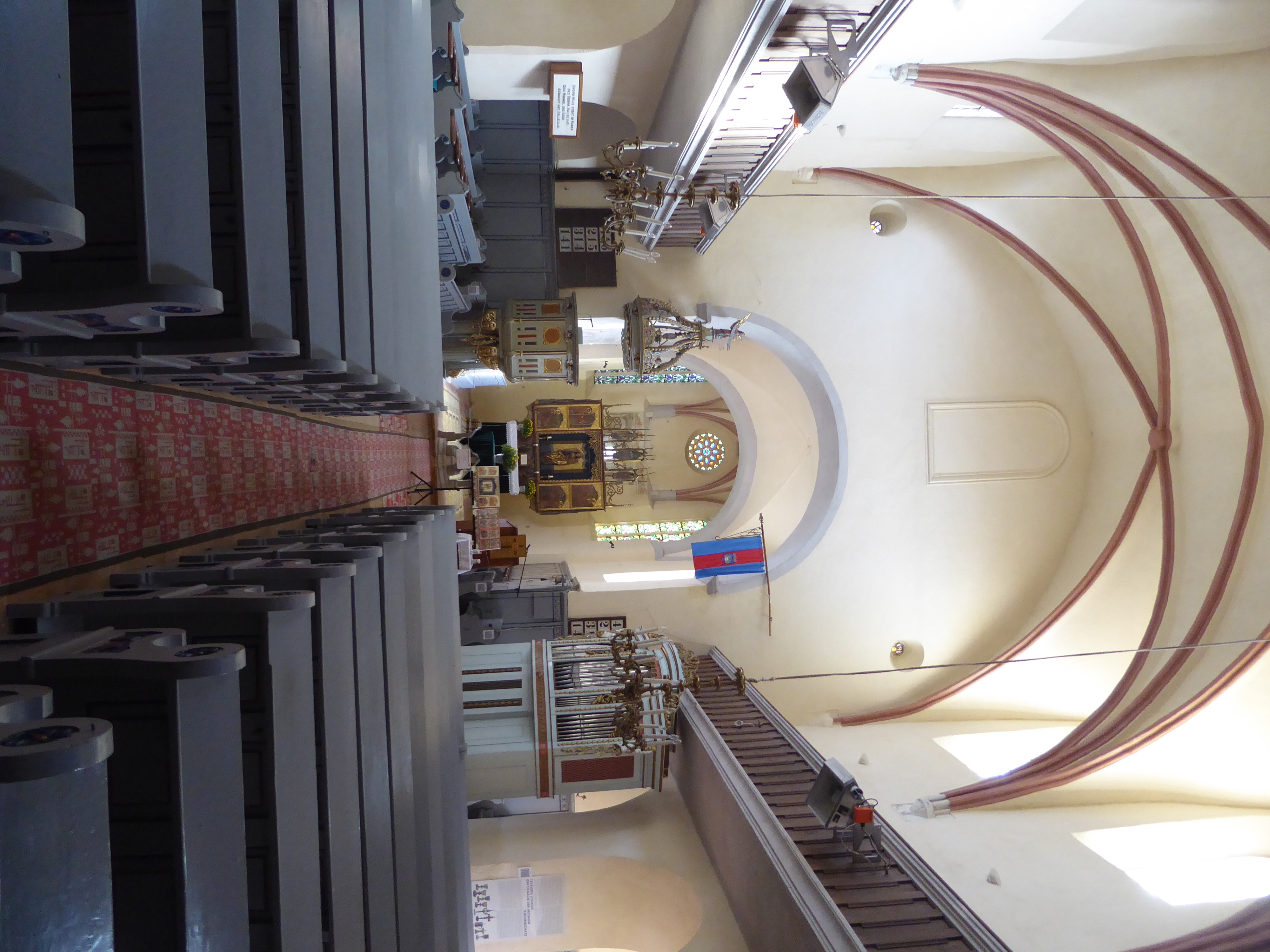 There's a lot of variation among the Saxon churches, but call the general austerity is a gift of the Reformation.