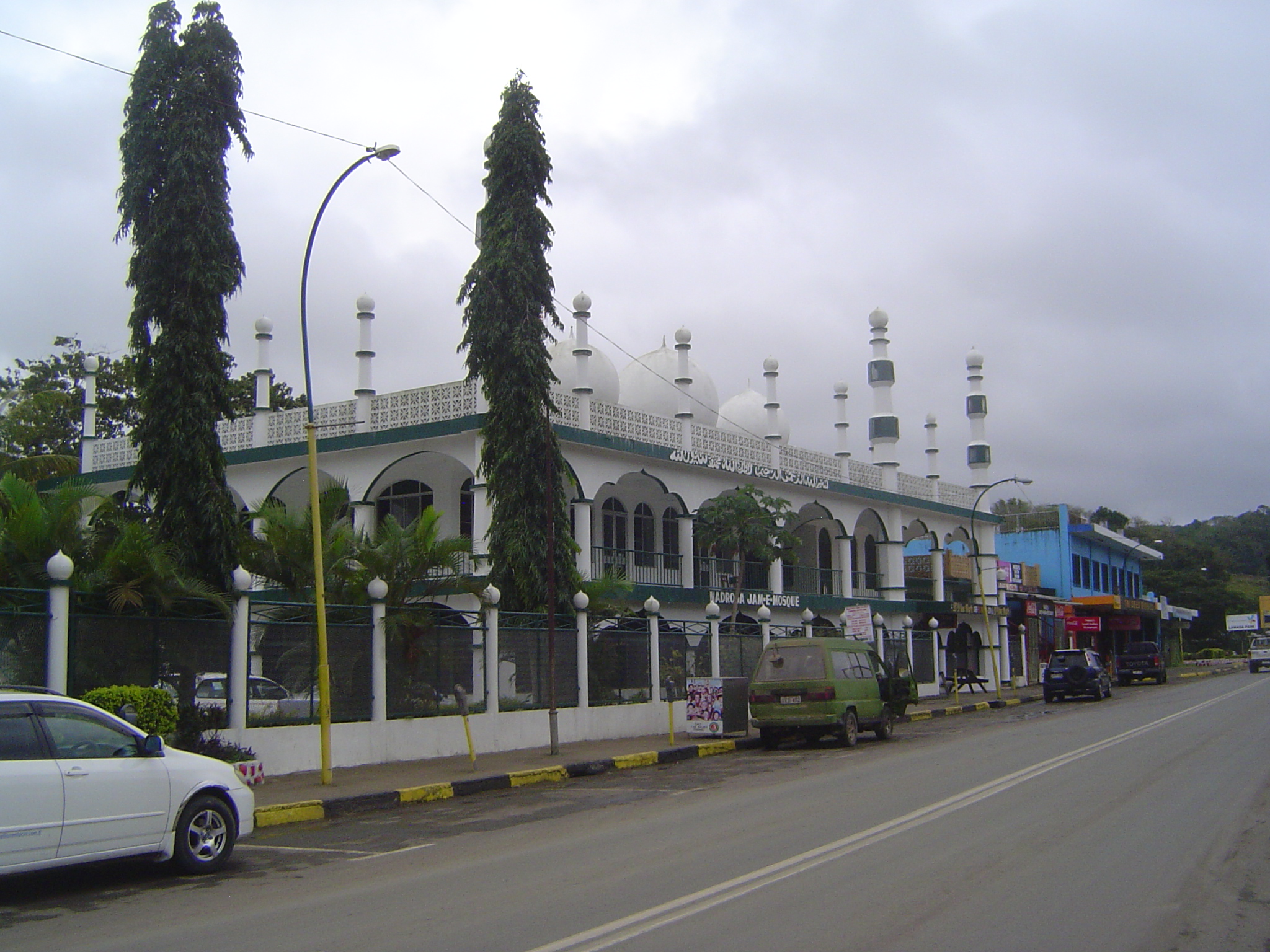 There was a Muslim contingent, too, as this mosque in Sigitoka shows.
