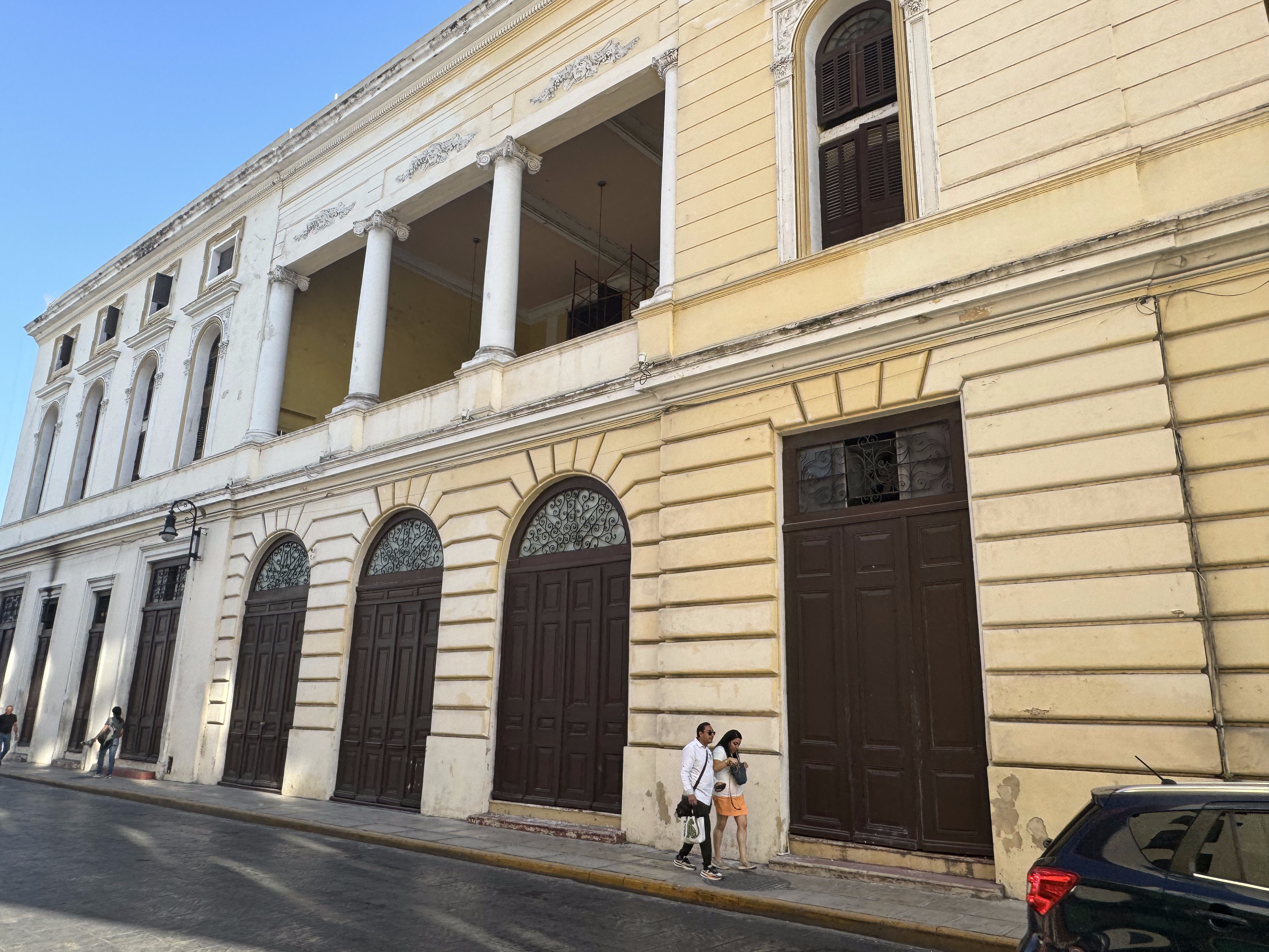 Merida's elite needed a theater.  Here it is, the Teatro José Peón Contreras, opened in 1908 and named for a Merida-born physician and playw
