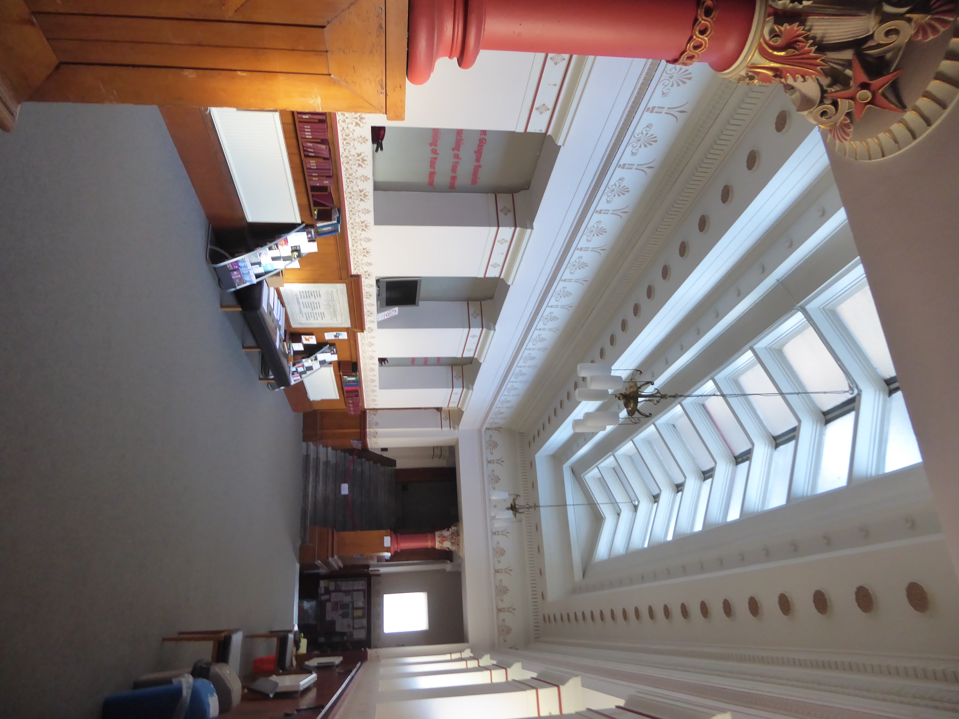 The interior has its own surprises. How would you classify the capitals? Good luck with that.