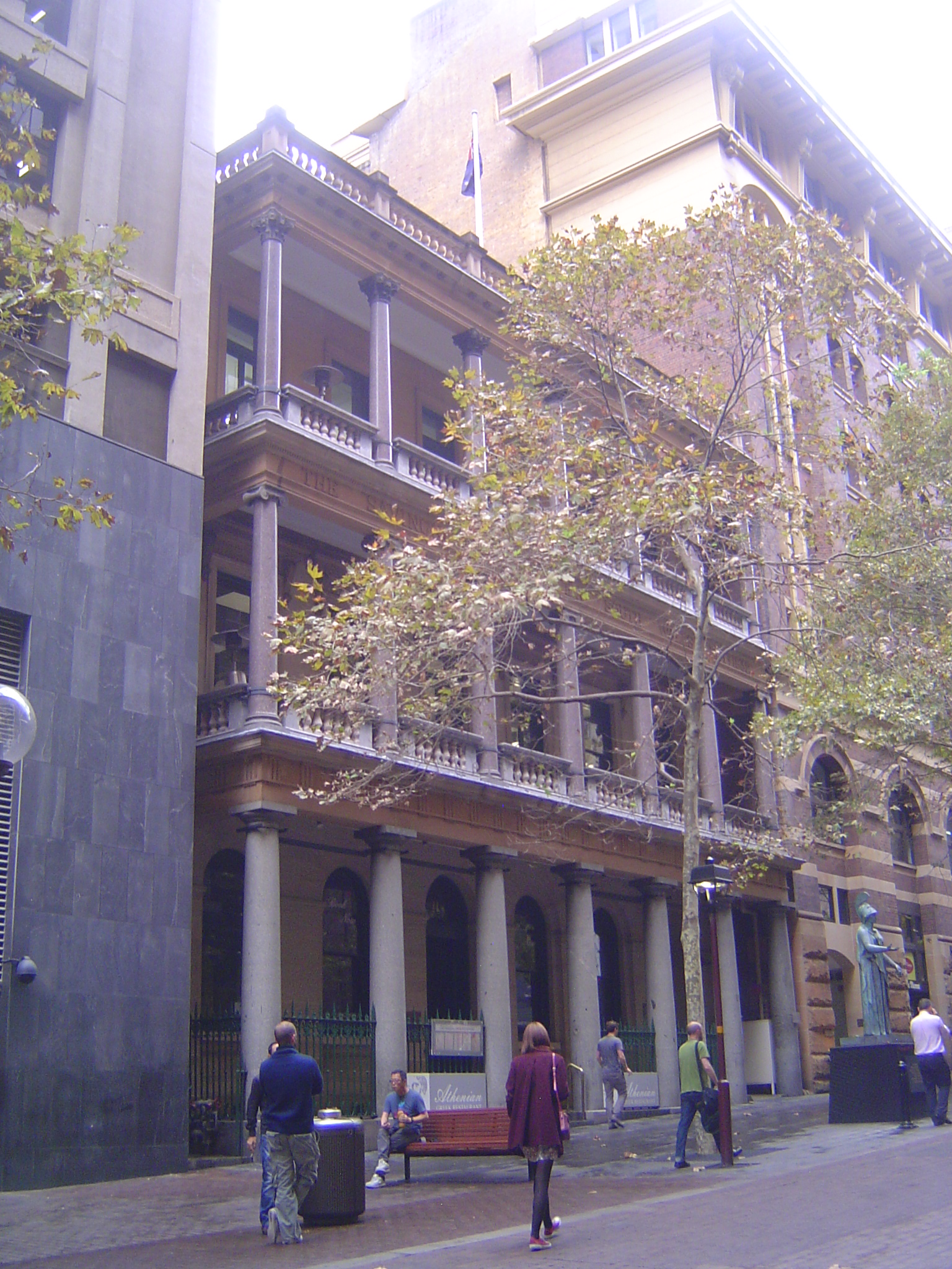 Could private enterprise ever compete with Sydney's public buildings? Think "banks." Here's an early example, the first Commonwealth Bank, b