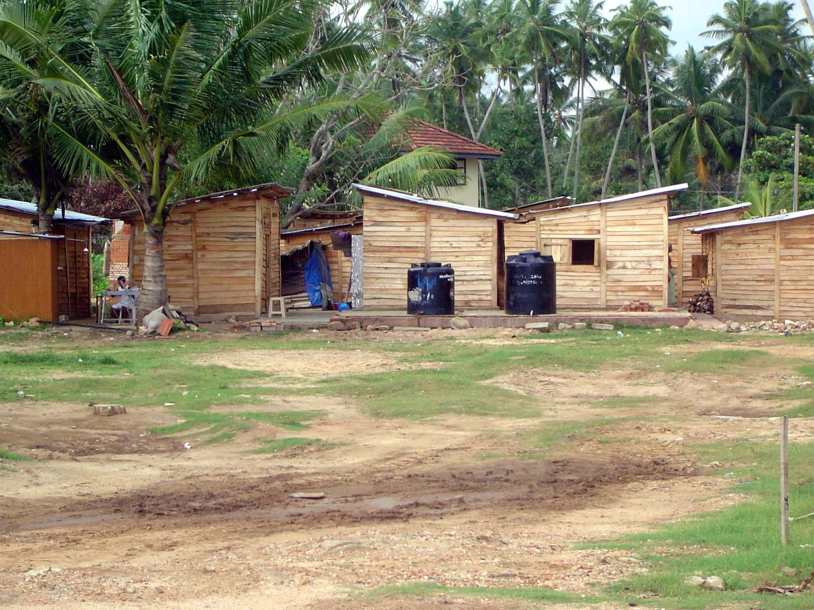 Temporary housing.