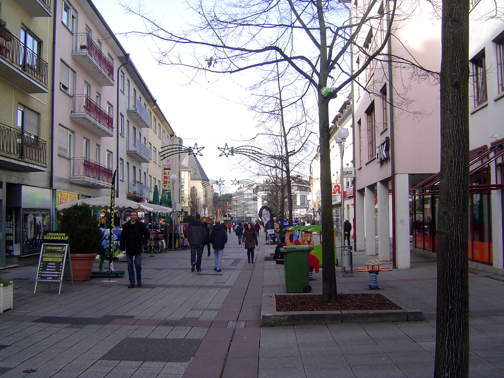 How could Germany during its postwar economic miracle have produced landscapes like this? It's better than rubble, but the Germans themselve