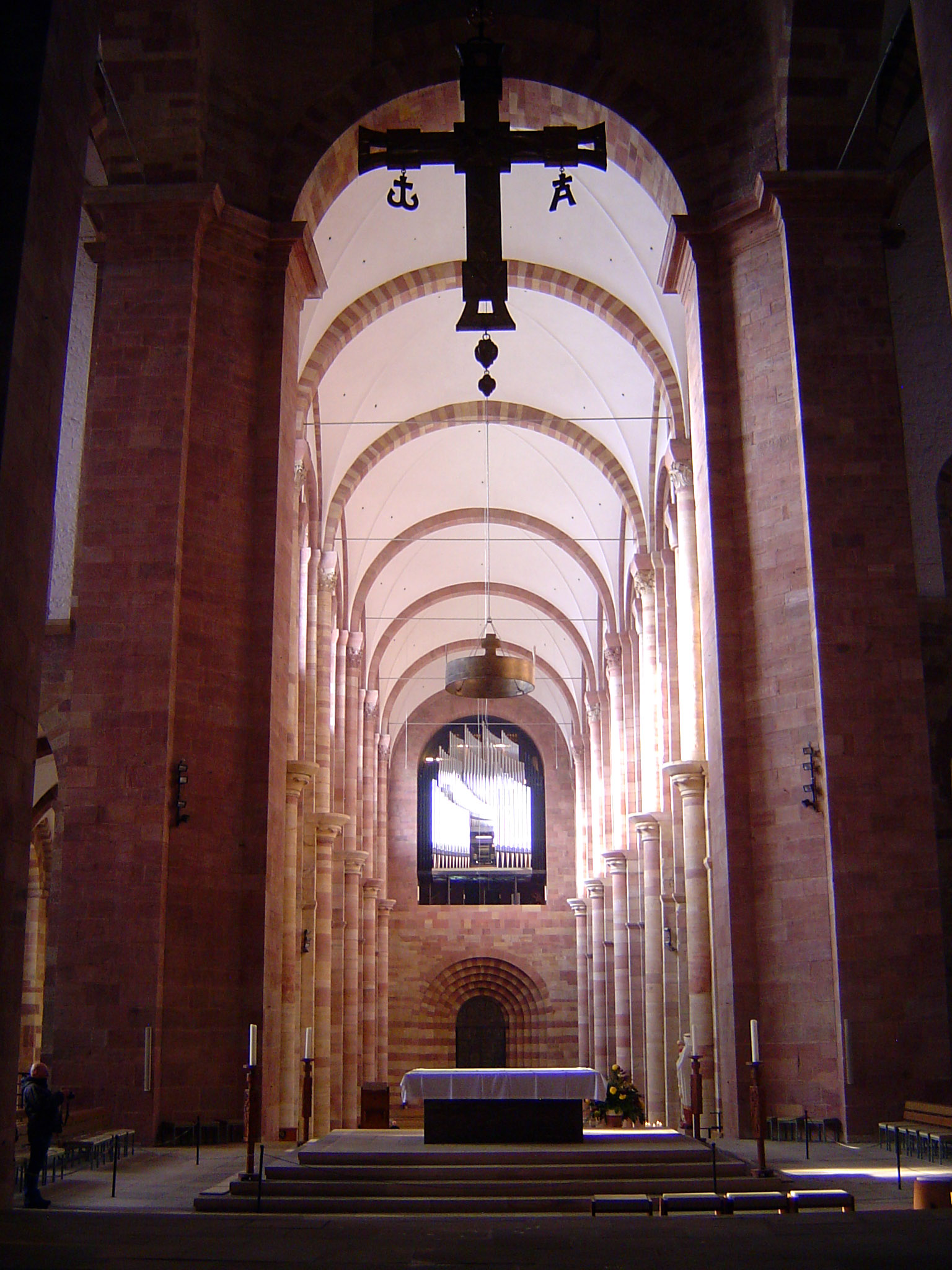 The nave, seen from the choir.