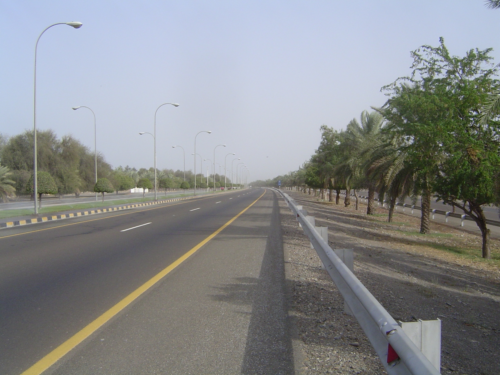 Now there's a 120-mile run down the Batinah, the most fertile part of Oman. OK, that's not saying a lot in a country where less than a tenth