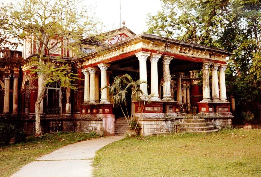 Mymensingh was once the most populous district of British India and a major jute-growing center. This is the Mymensingh Rajbari, literally t