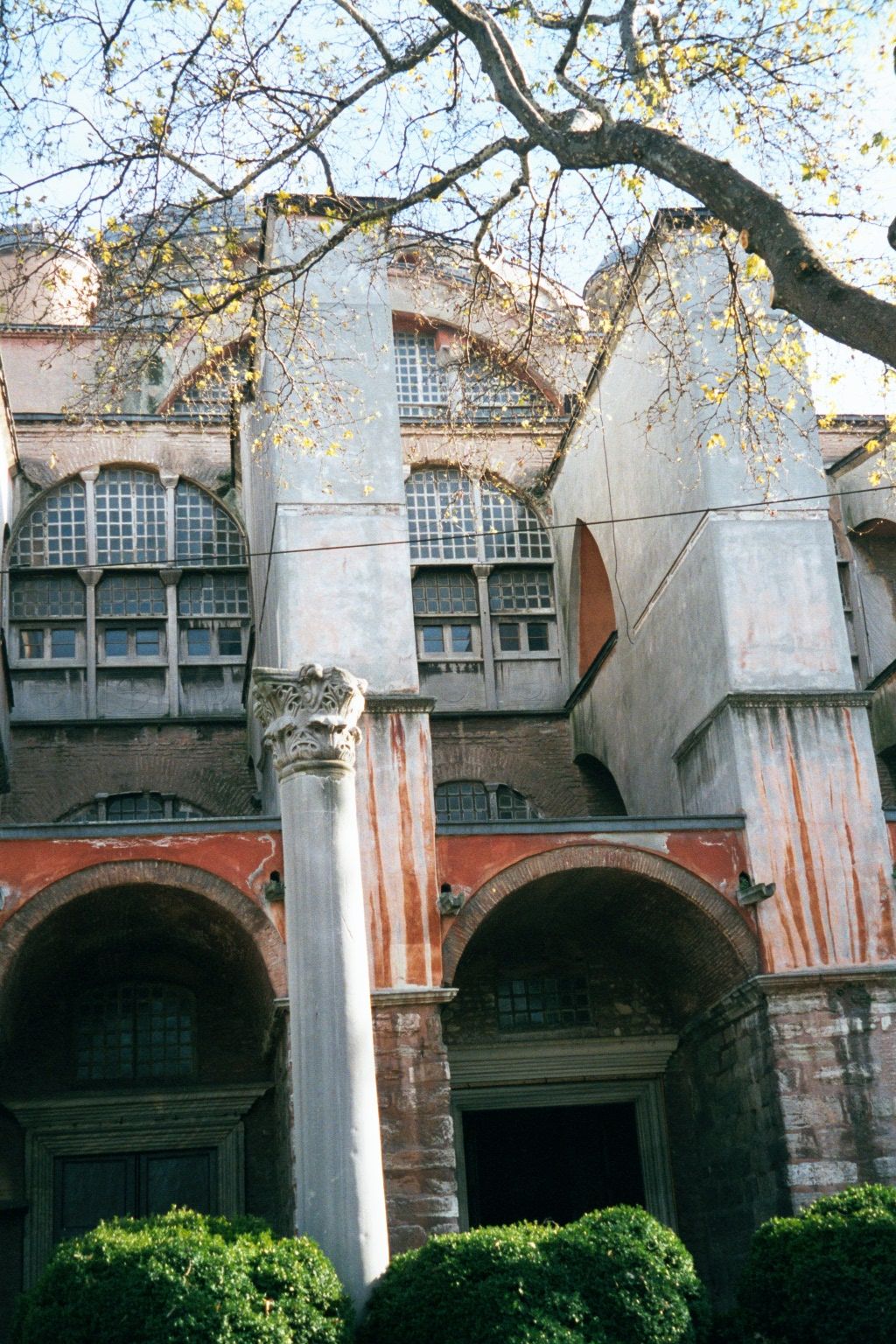 Another view of those windows, which are easy to overlook at first glance. This picture is from the west side, which is the entrance. The co
