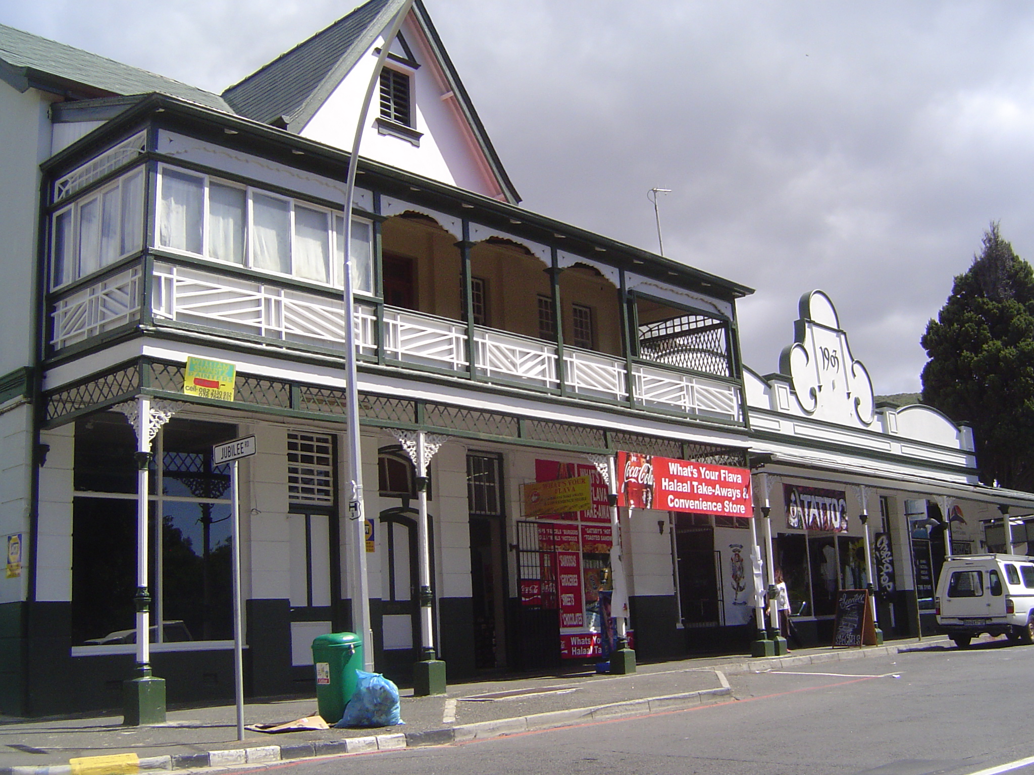Dig a bit and you'll bump into the usual story of businesses coming and going with none of the stability of old buildings.