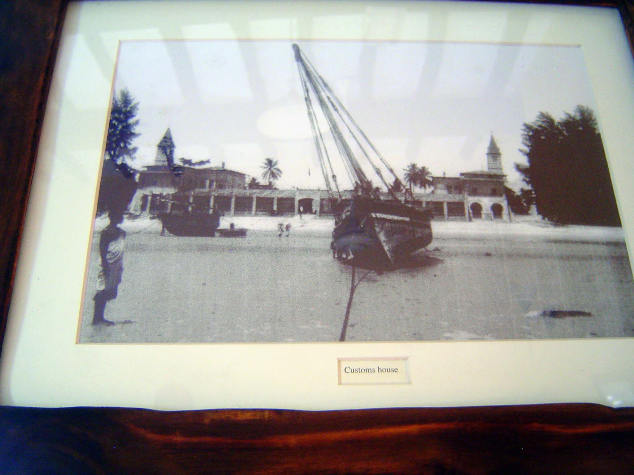 An old photo of the place shows two towers, subsequently lost.