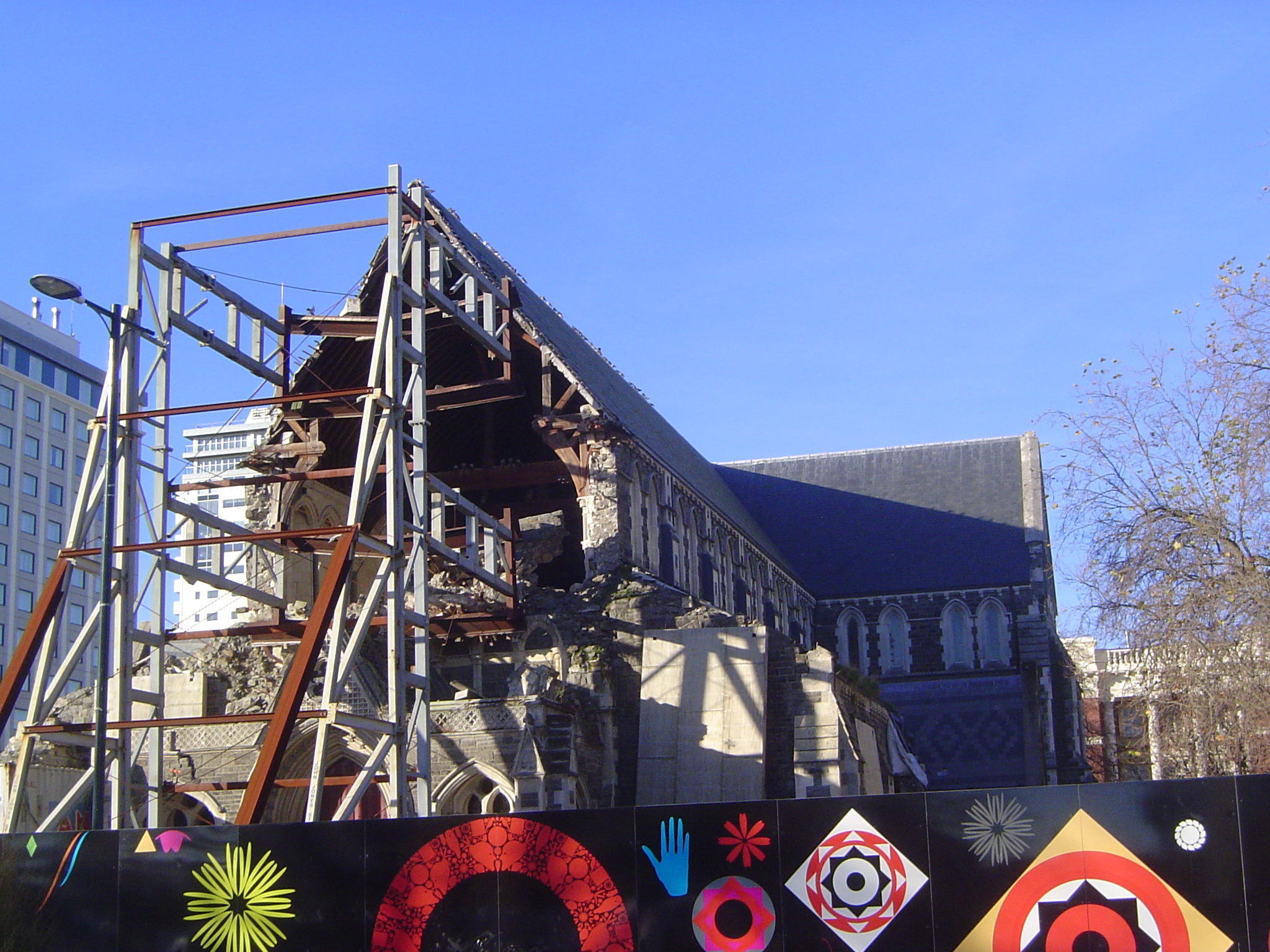 The city's pride and joy was its Anglican cathedral, and bitter controversy swirled over the Church's stated wish to demolish rather than re