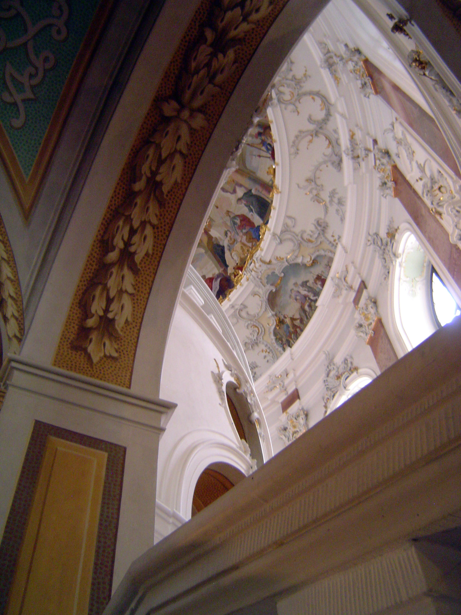 An odd angle emphasizing the surprise near the top.