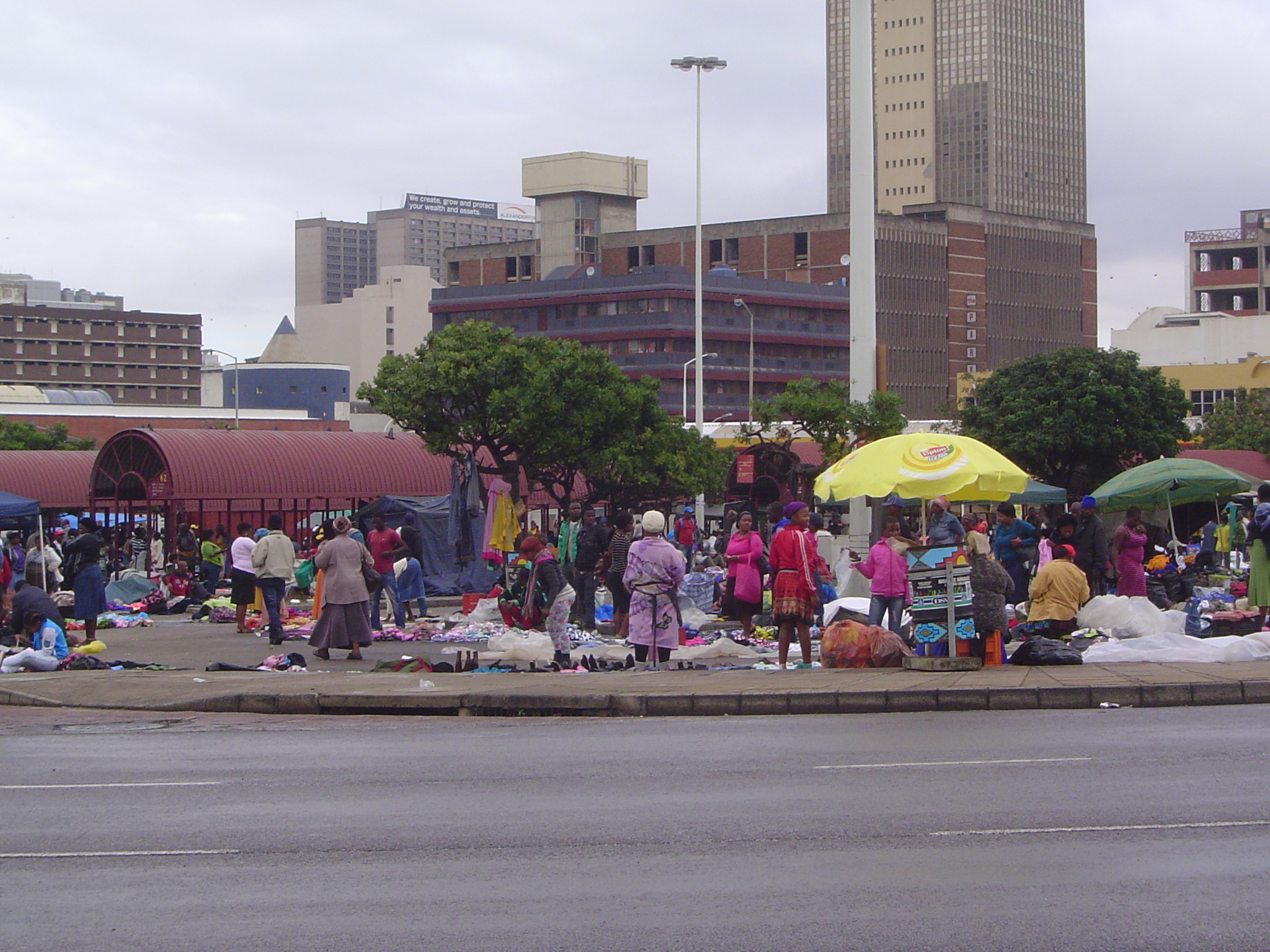 All of which says nothing about most of the people who live in Durban. That's a story inaccessible to a guy who has two days to run around a
